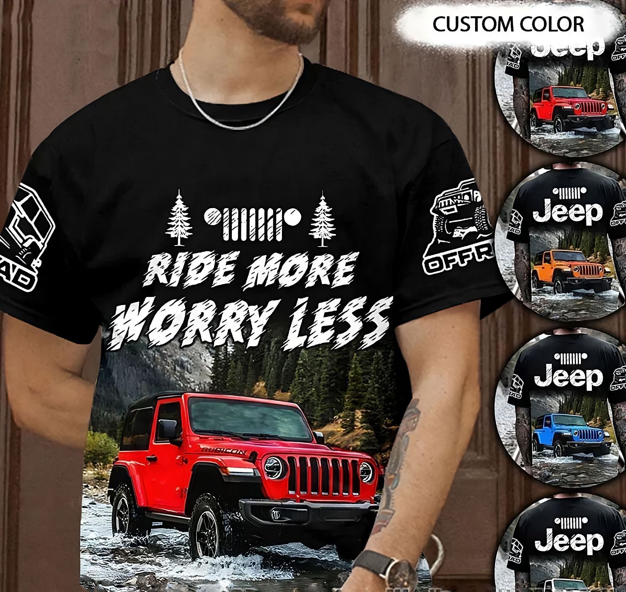 personalized-ride-more-worry-less-jeep-all-over-print-t-shirt