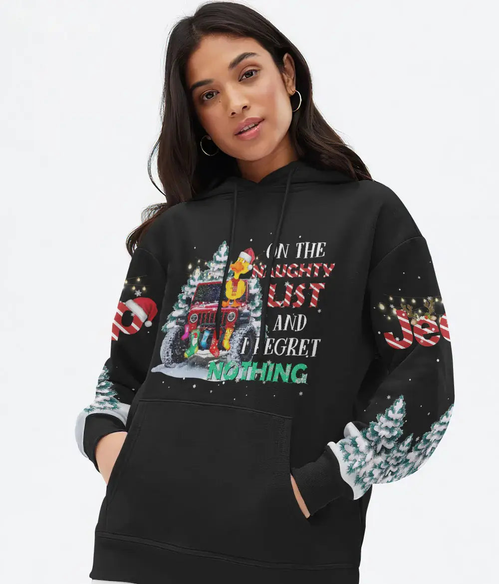 on-the-naughty-list-jeep-duck-christmas-hoodie