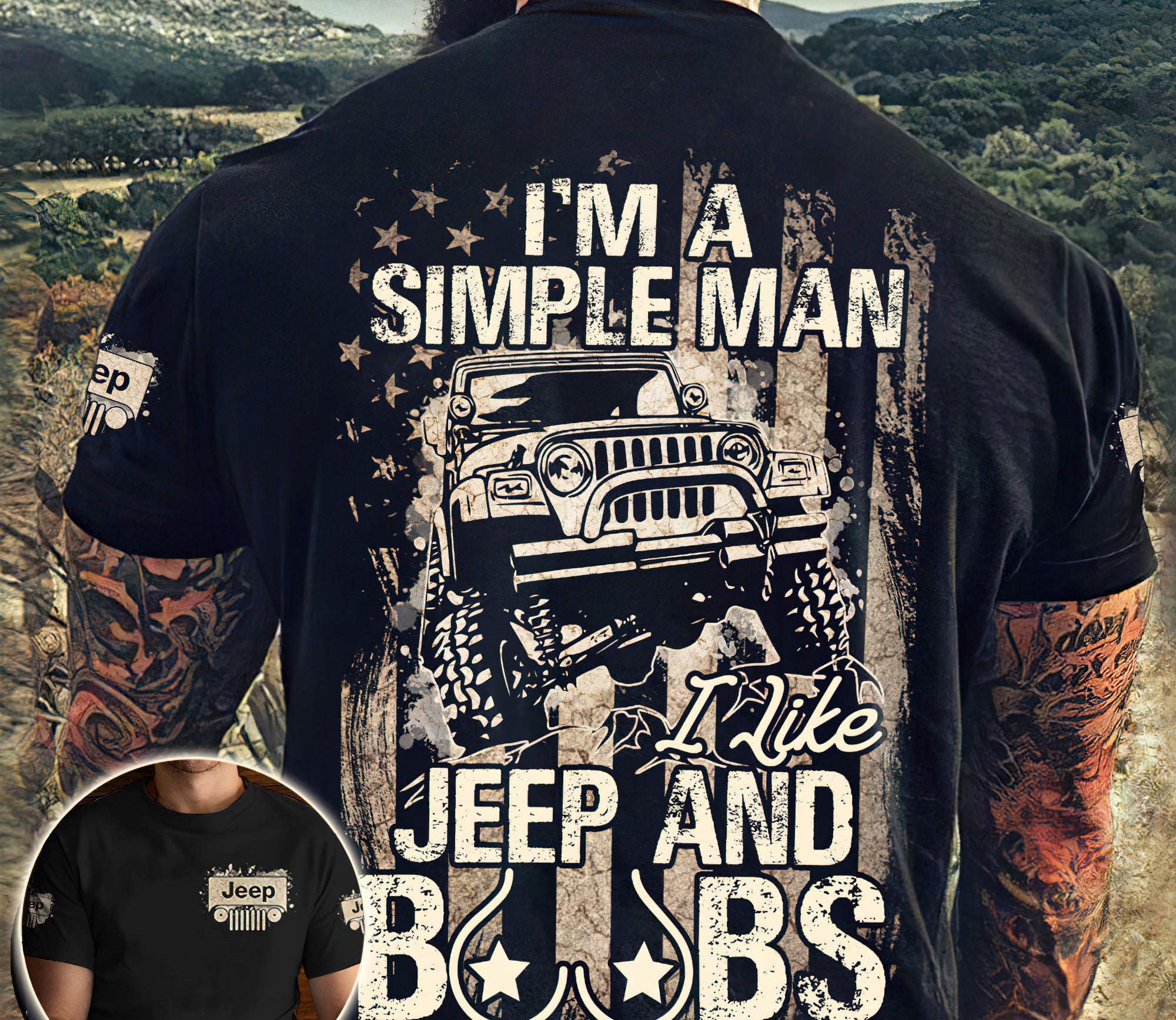 i-like-jeep-and-b-t-shirt