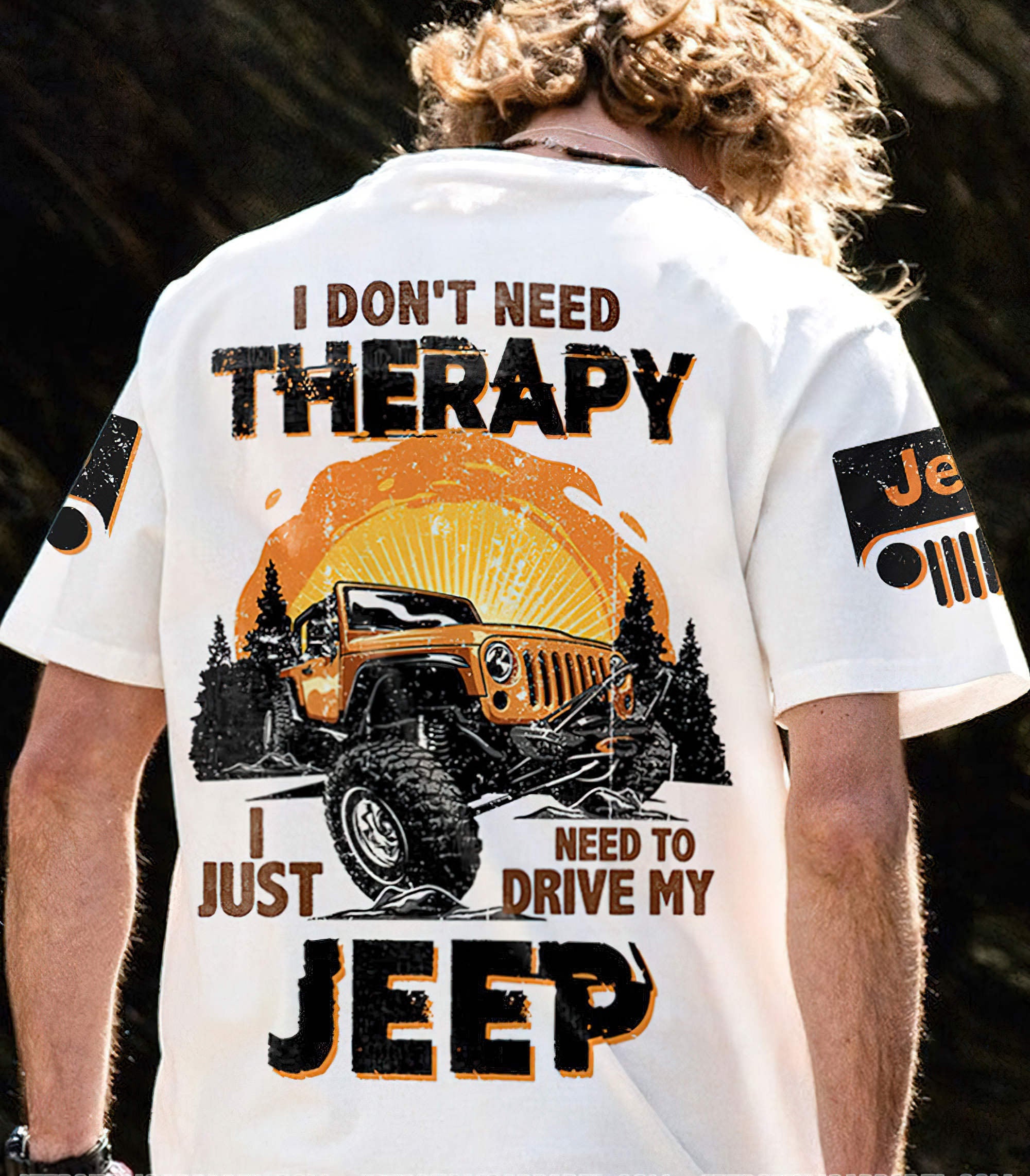 i-dont-need-therapy-jeep-t-shirt