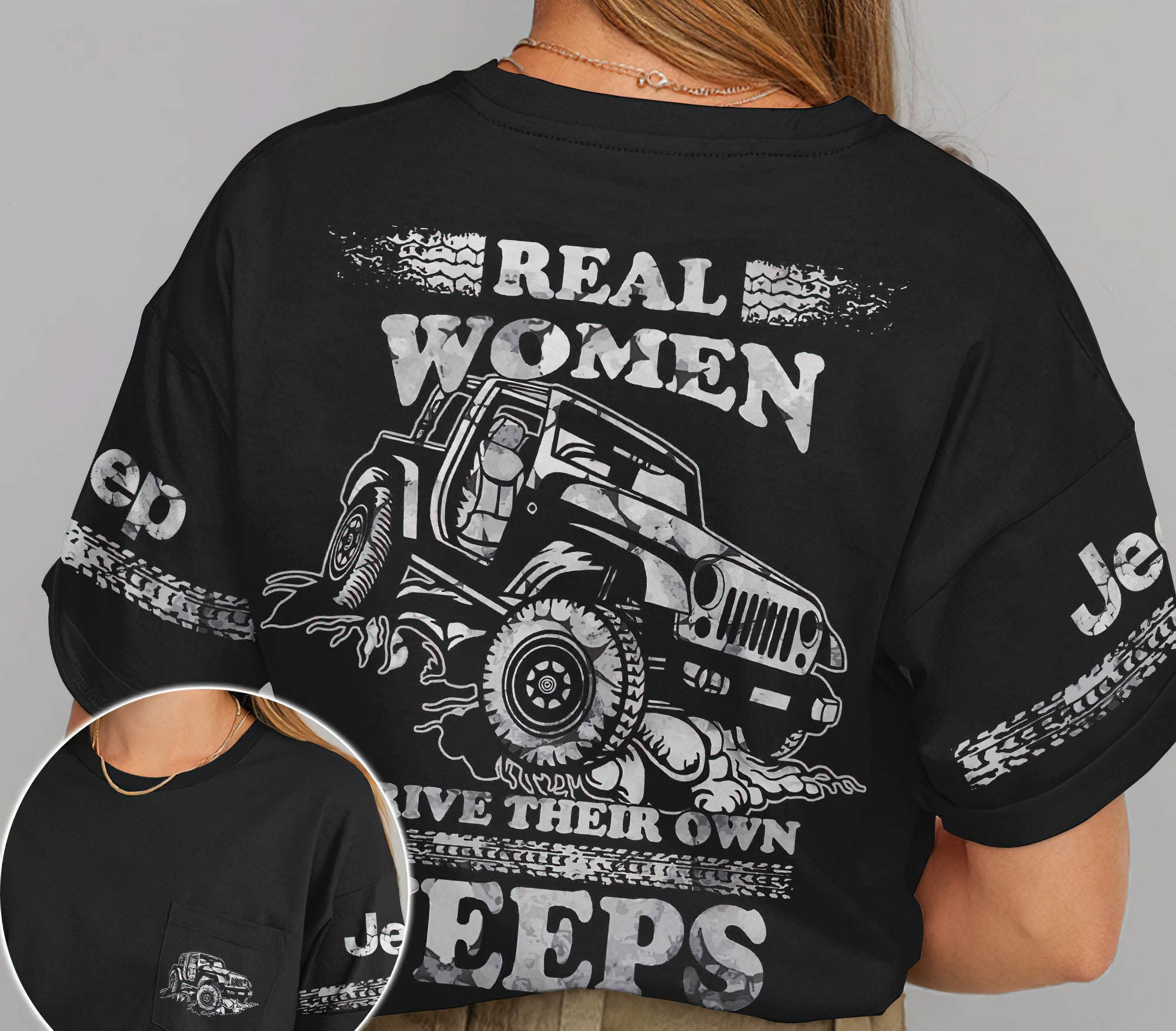 real-women-drive-their-own-jeeps-t-shirt