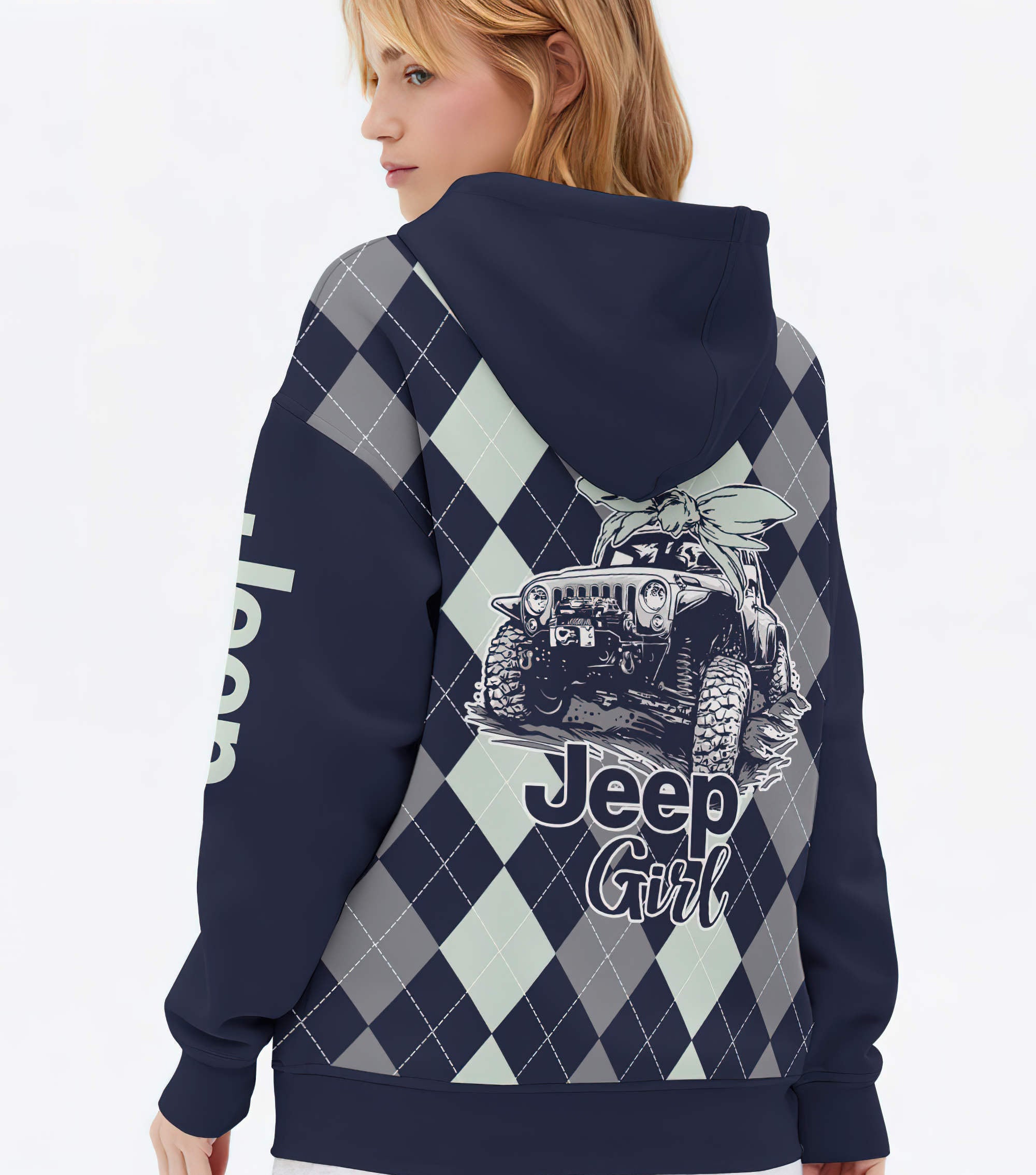 jeep-girl-argyle-pattern-hoodie