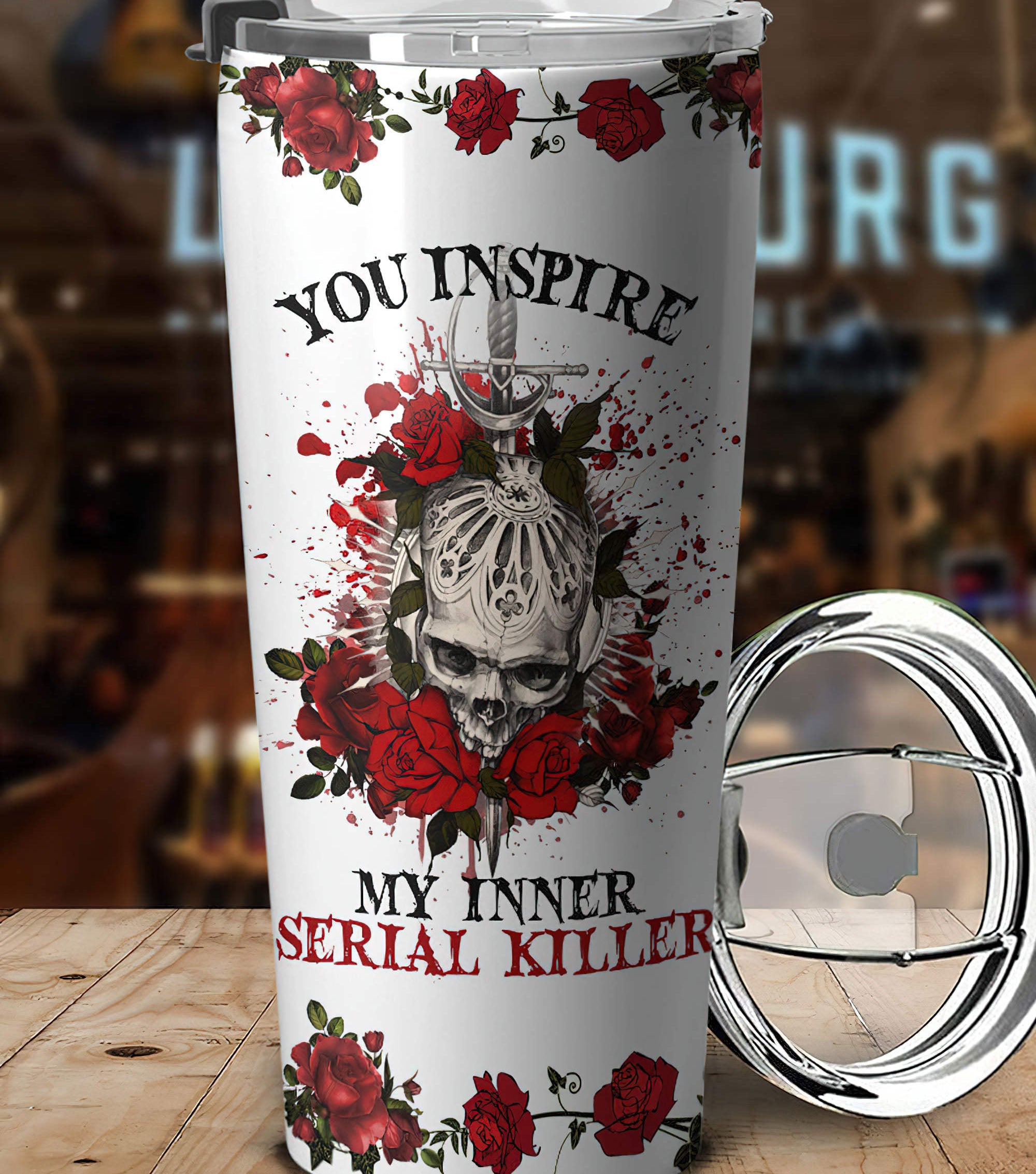 personalized-you-inspire-my-inner-serial-k-skull-rose-tumbler