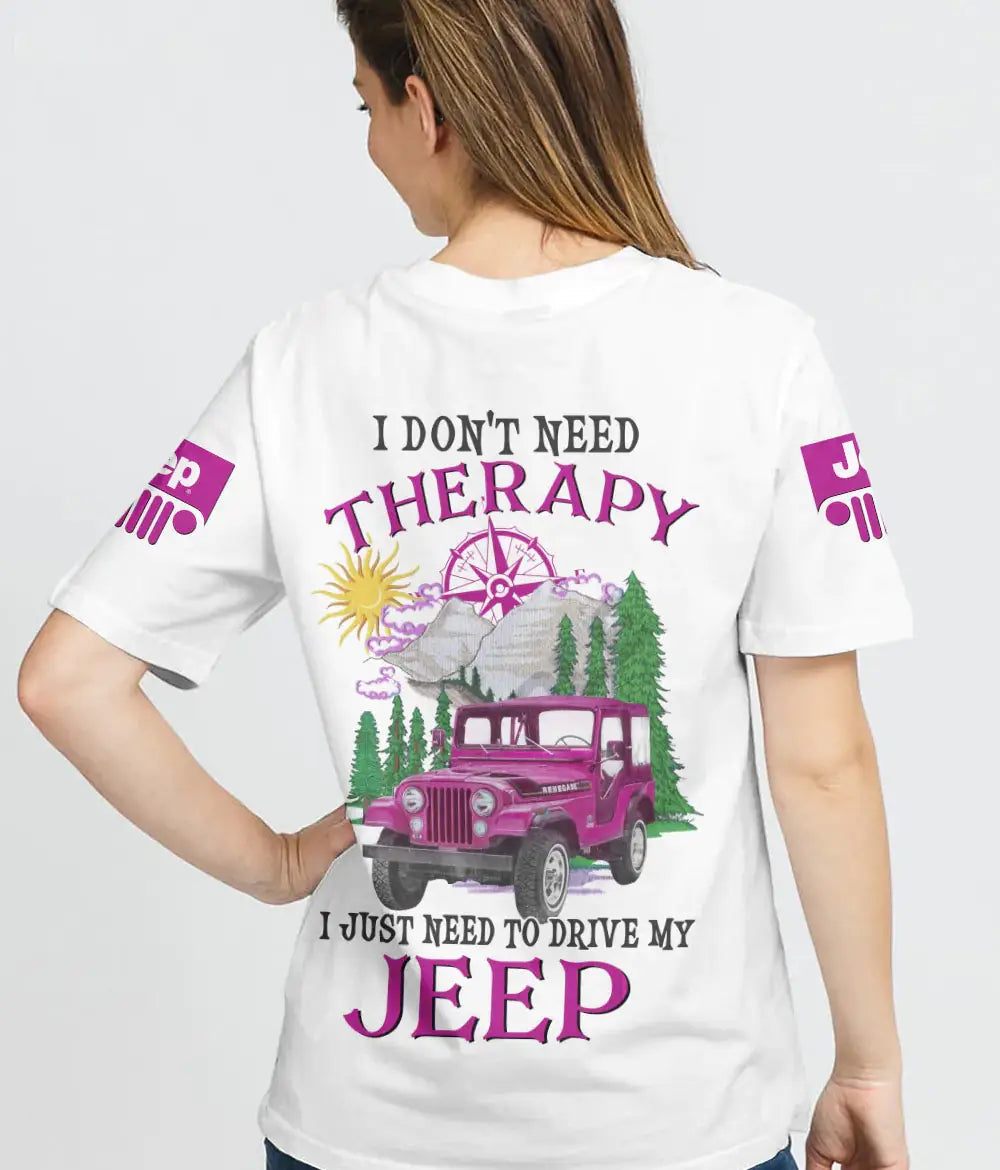 i-dont-need-therapy-jeep-t-shirt