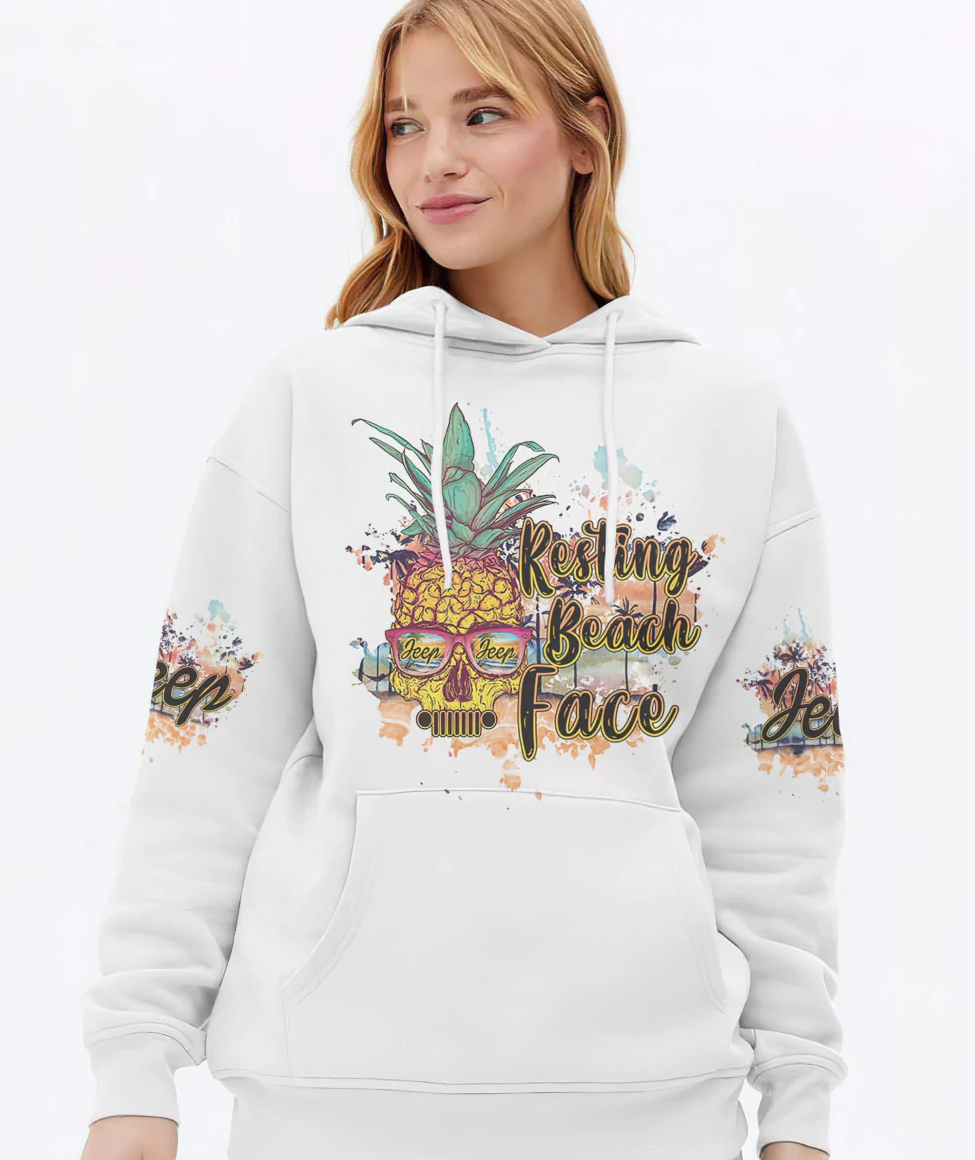 resting-beach-face-jeep-pineapple-all-over-print-hoodie