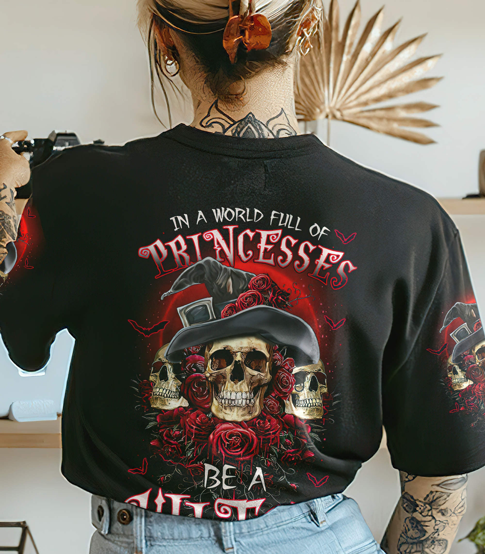 in-a-world-full-of-princesses-skull-rose-all-over-print-t-shirt