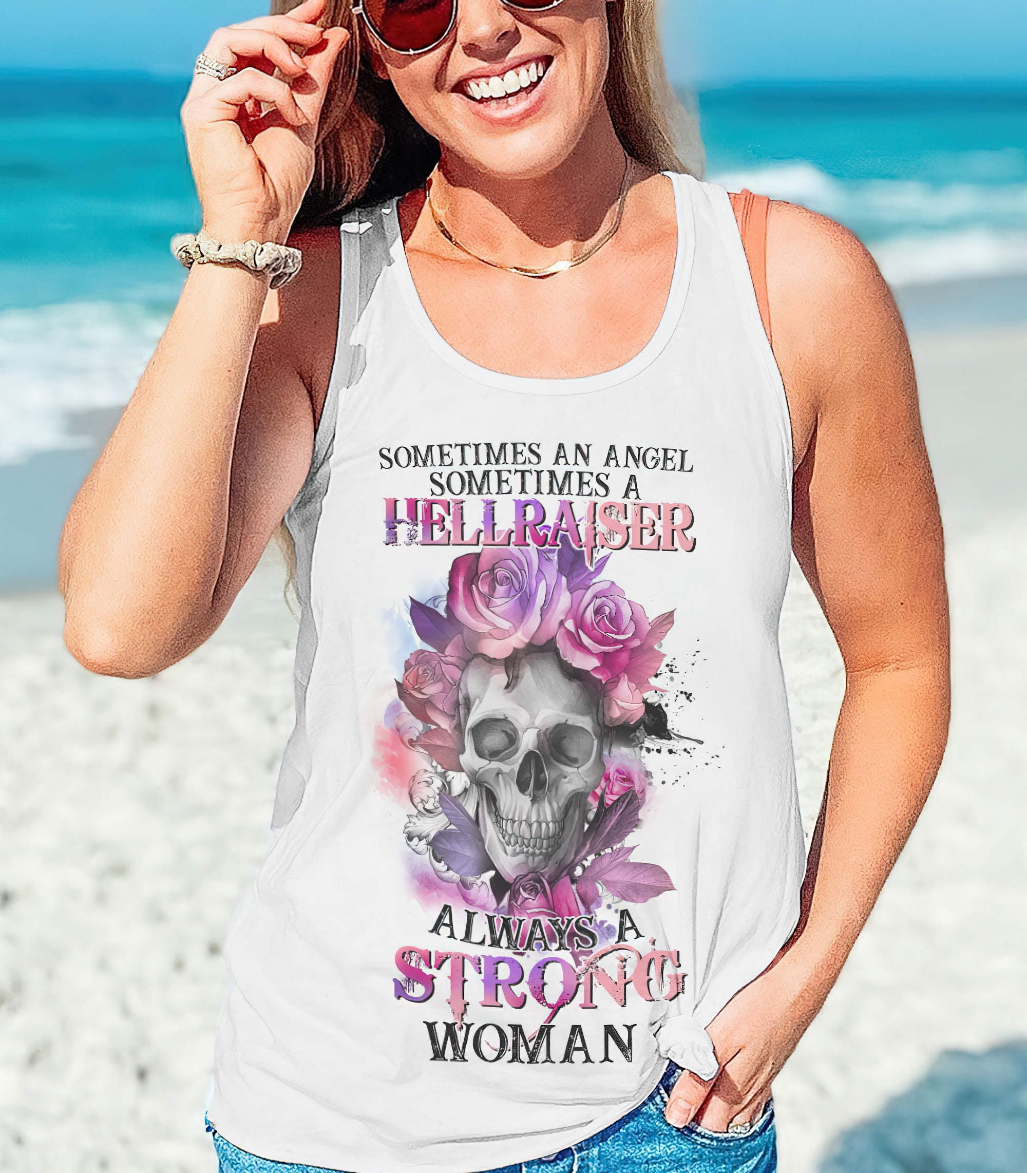 always-a-strong-woman-skull-all-over-print-1-tank-top