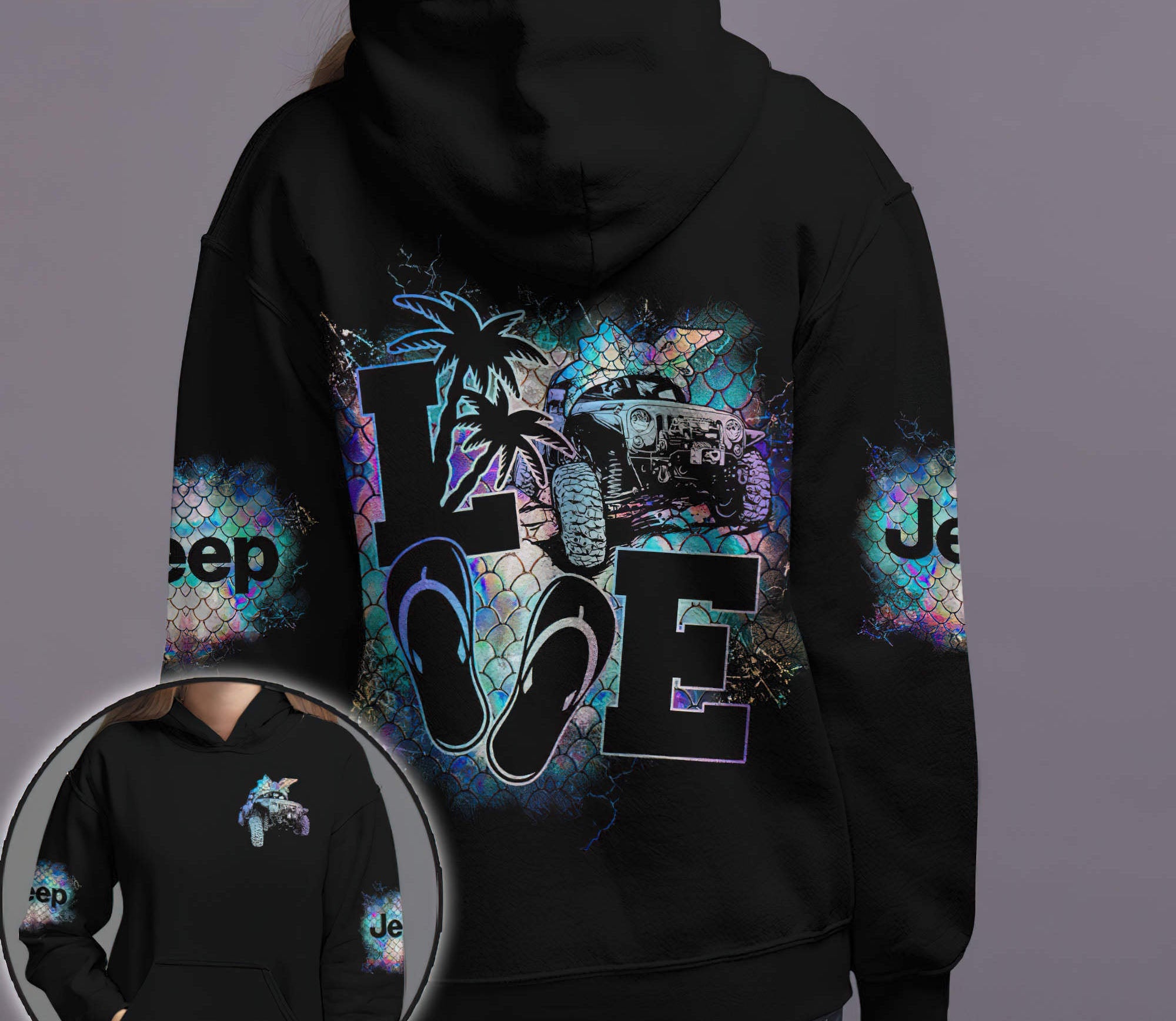 love-jeep-mermaid-hoodie