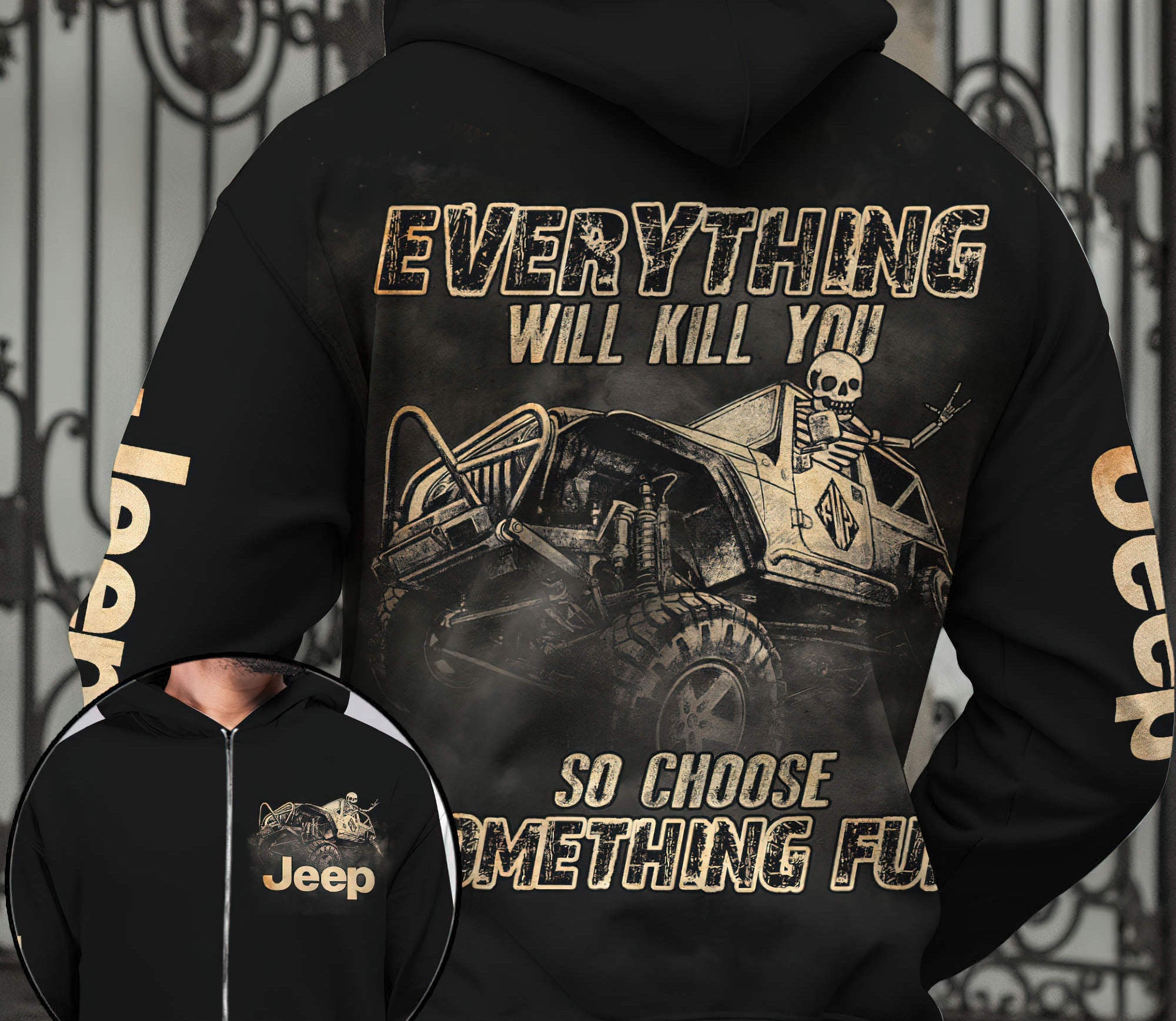 everything-will-kill-you-jeep-hoodie