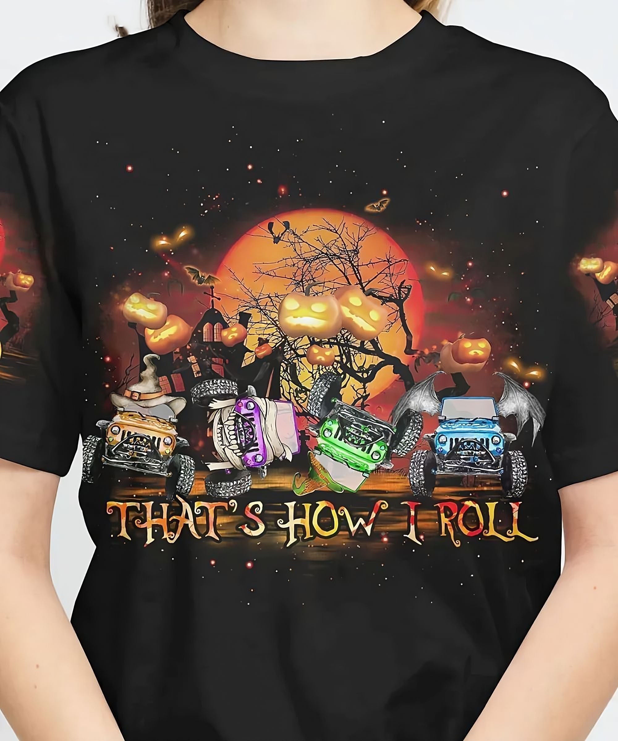 that-is-how-i-roll-jeep-halloween-t-shirt