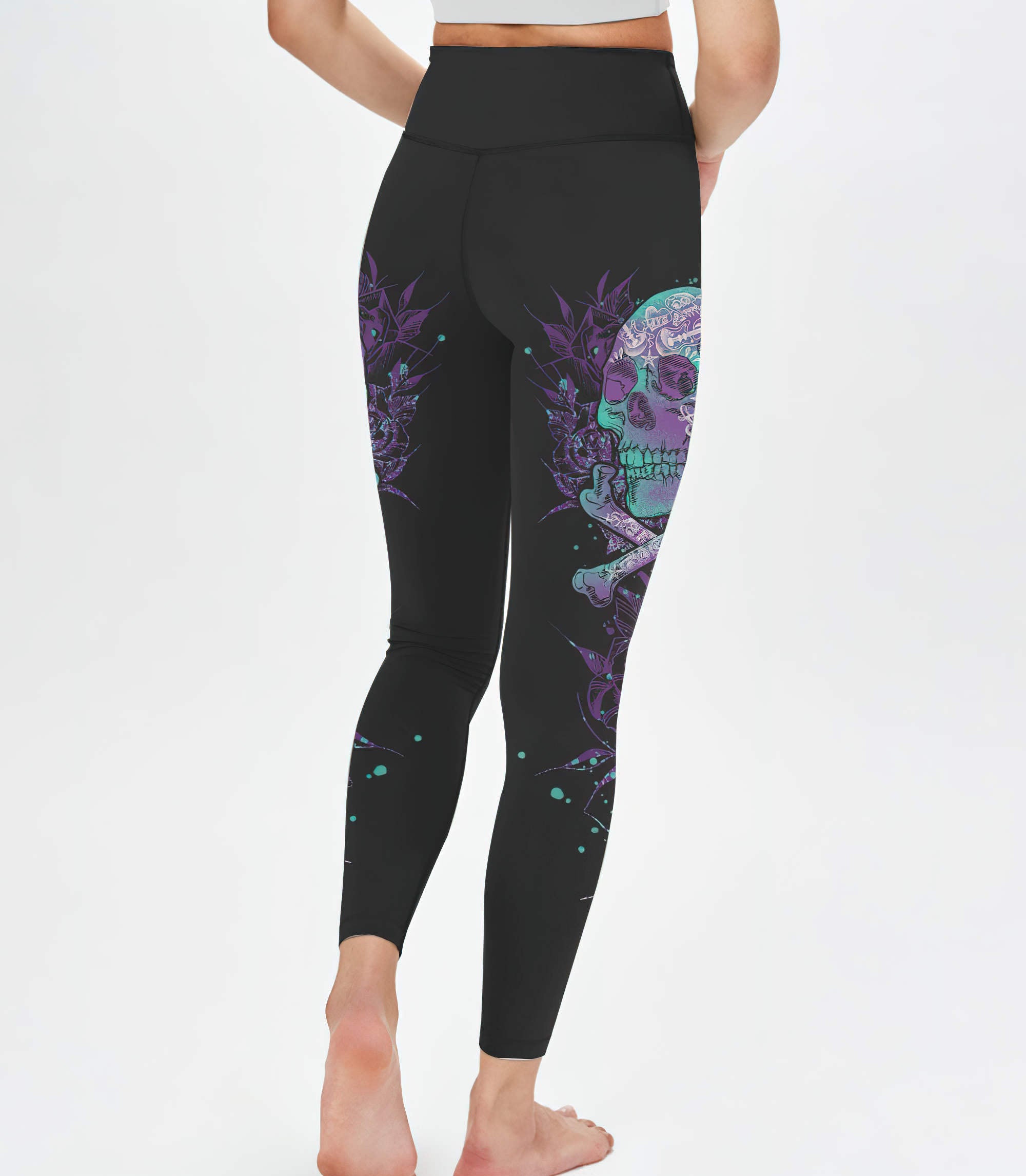 just-a-woman-who-loves-skulls-and-has-tattoos-all-over-print-leggings