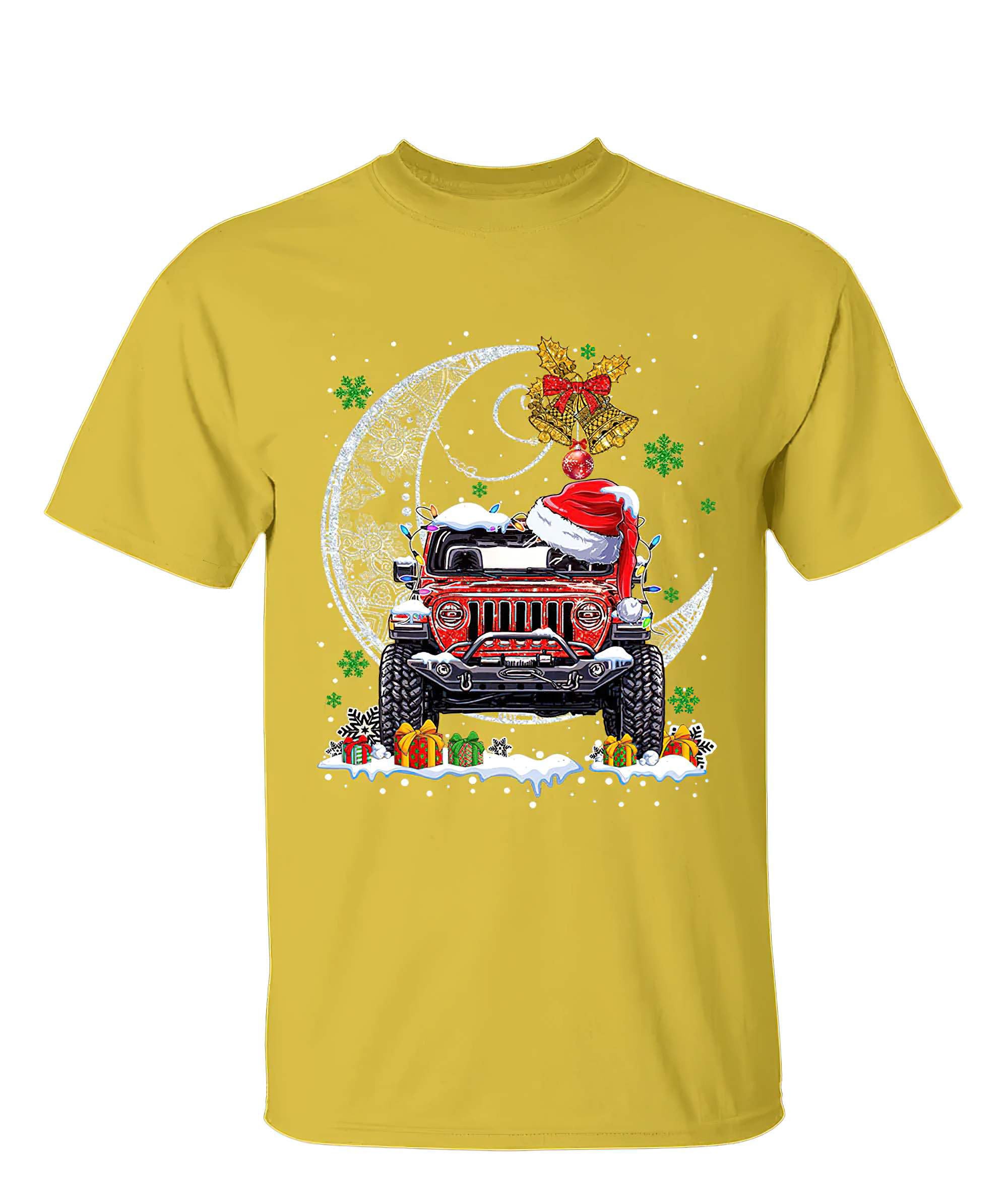 ill-drive-my-jeep-here-or-there-christmas-t-shirt