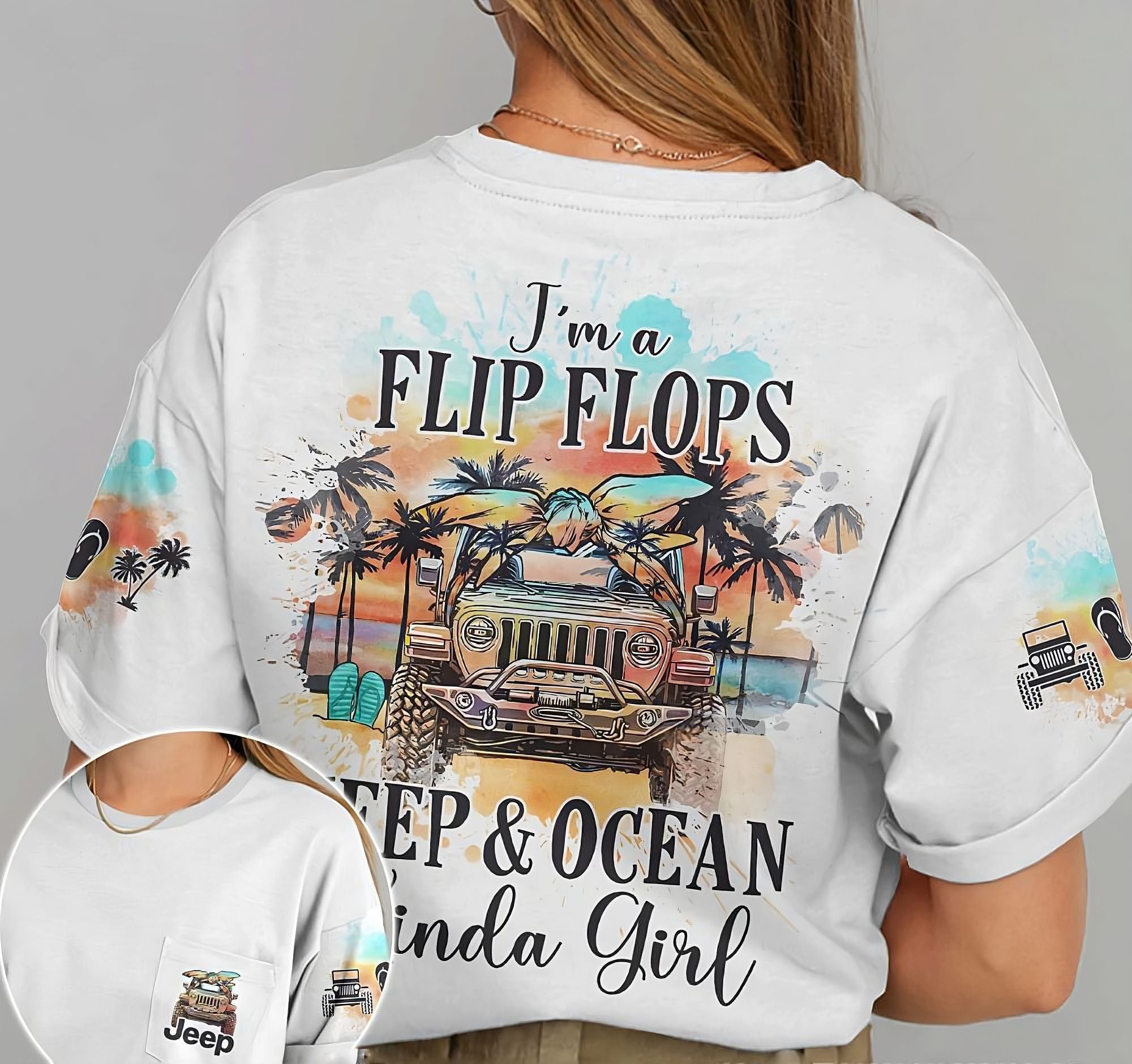 im-a-flip-flops-jeep-ocean-painting-messy-bun-all-over-print-t-shirt