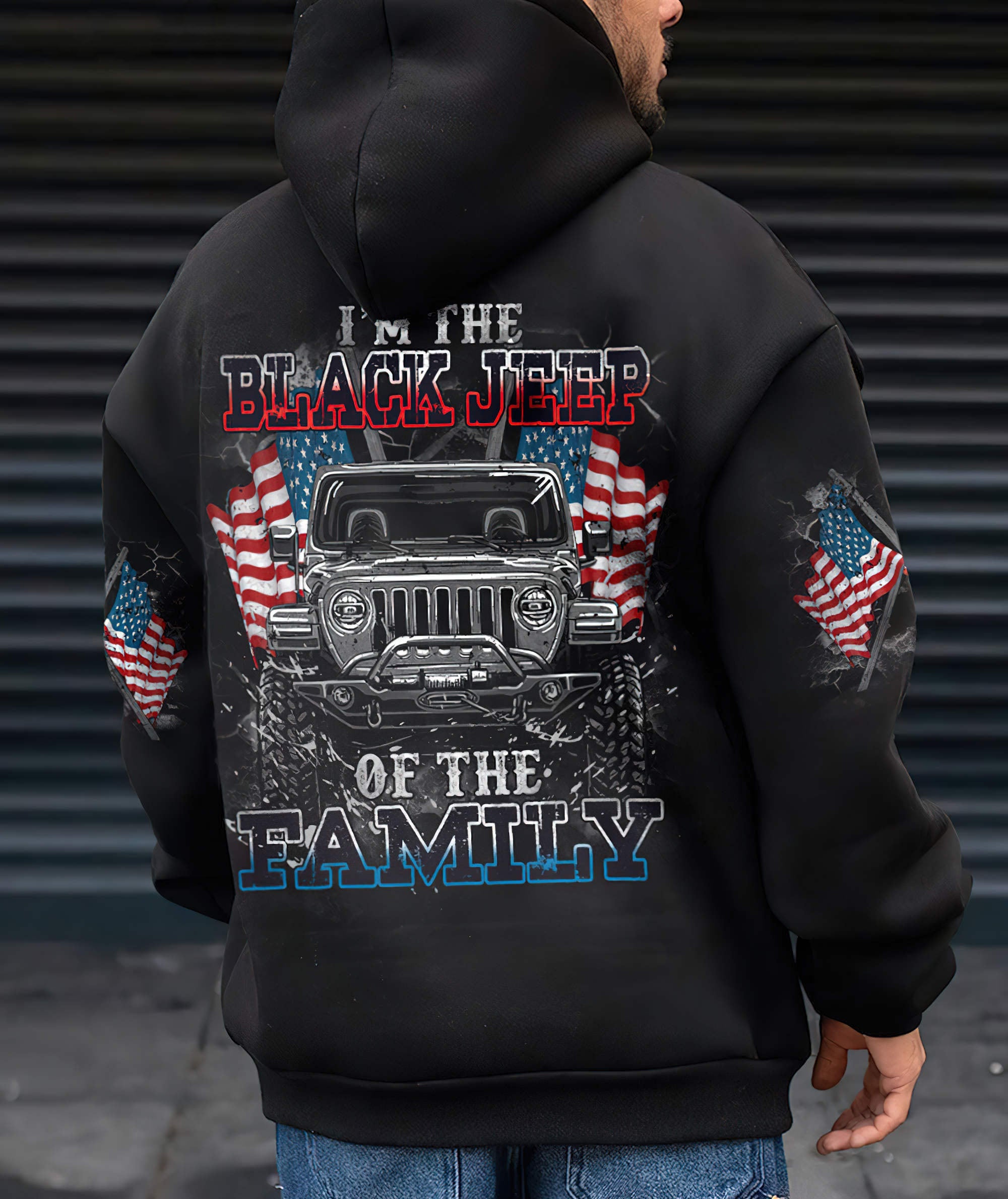 black-jeep-of-the-family-flag-hoodie