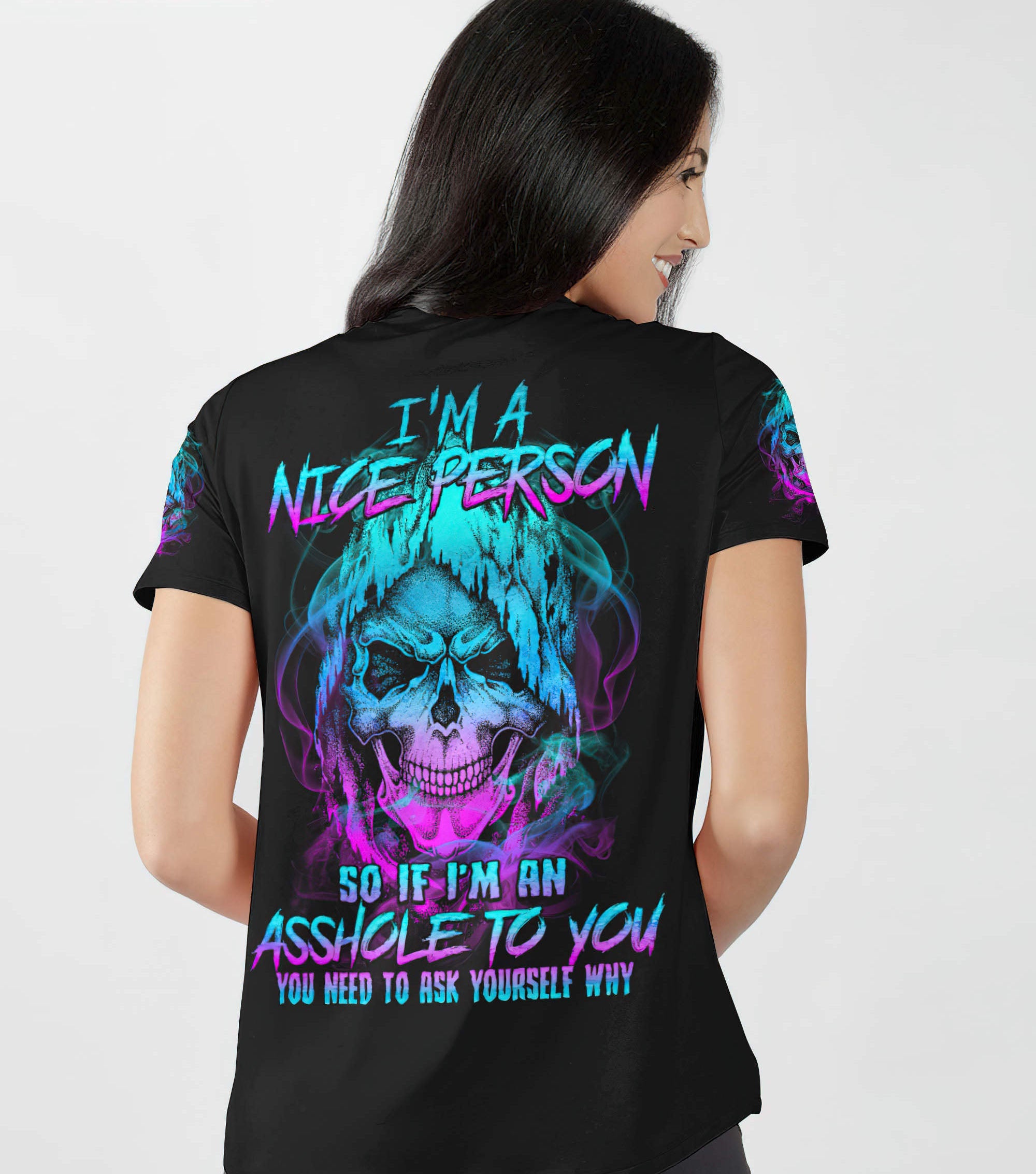 im-a-nice-person-skull-all-over-print-1-women-v-neck-t-shirt