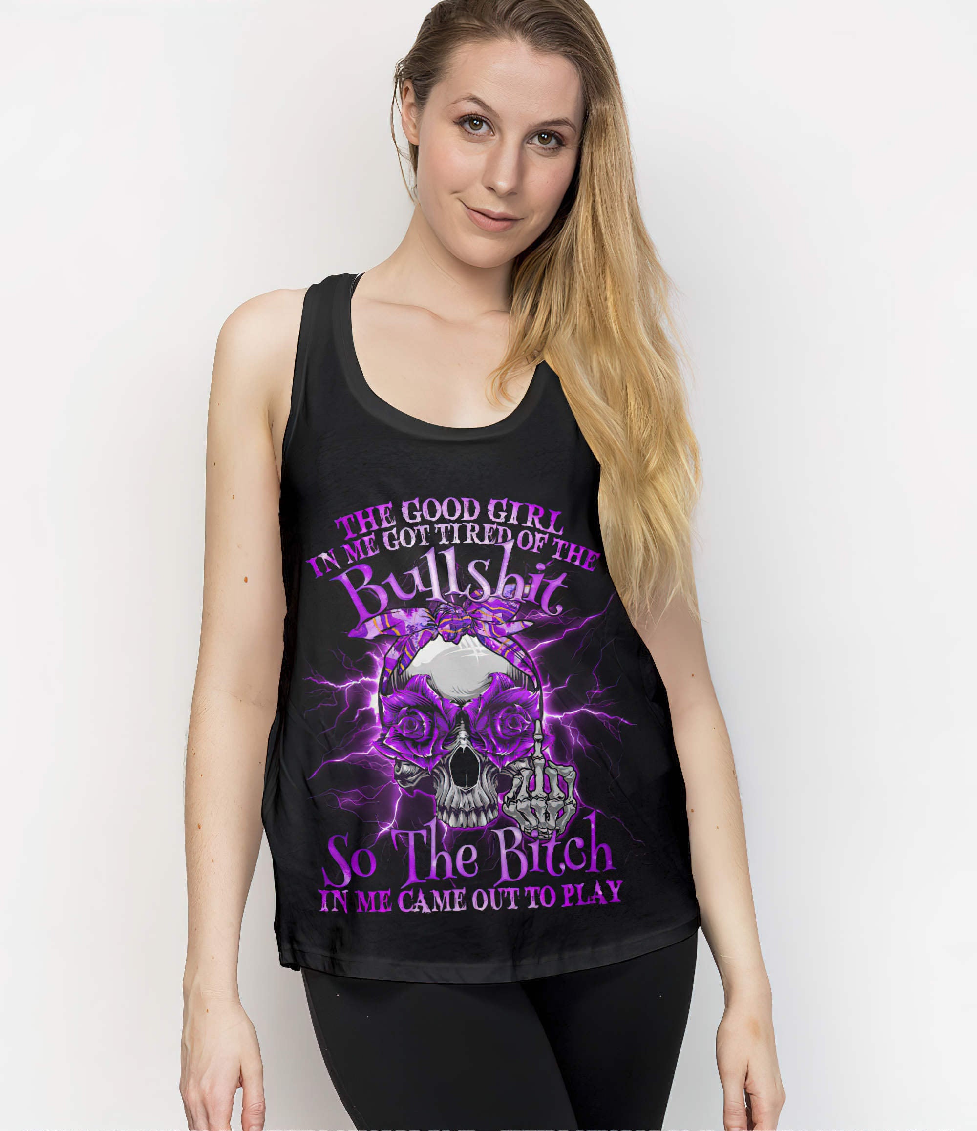 the-good-girl-in-me-purple-rose-skull-thunder-all-over-print-tank-top