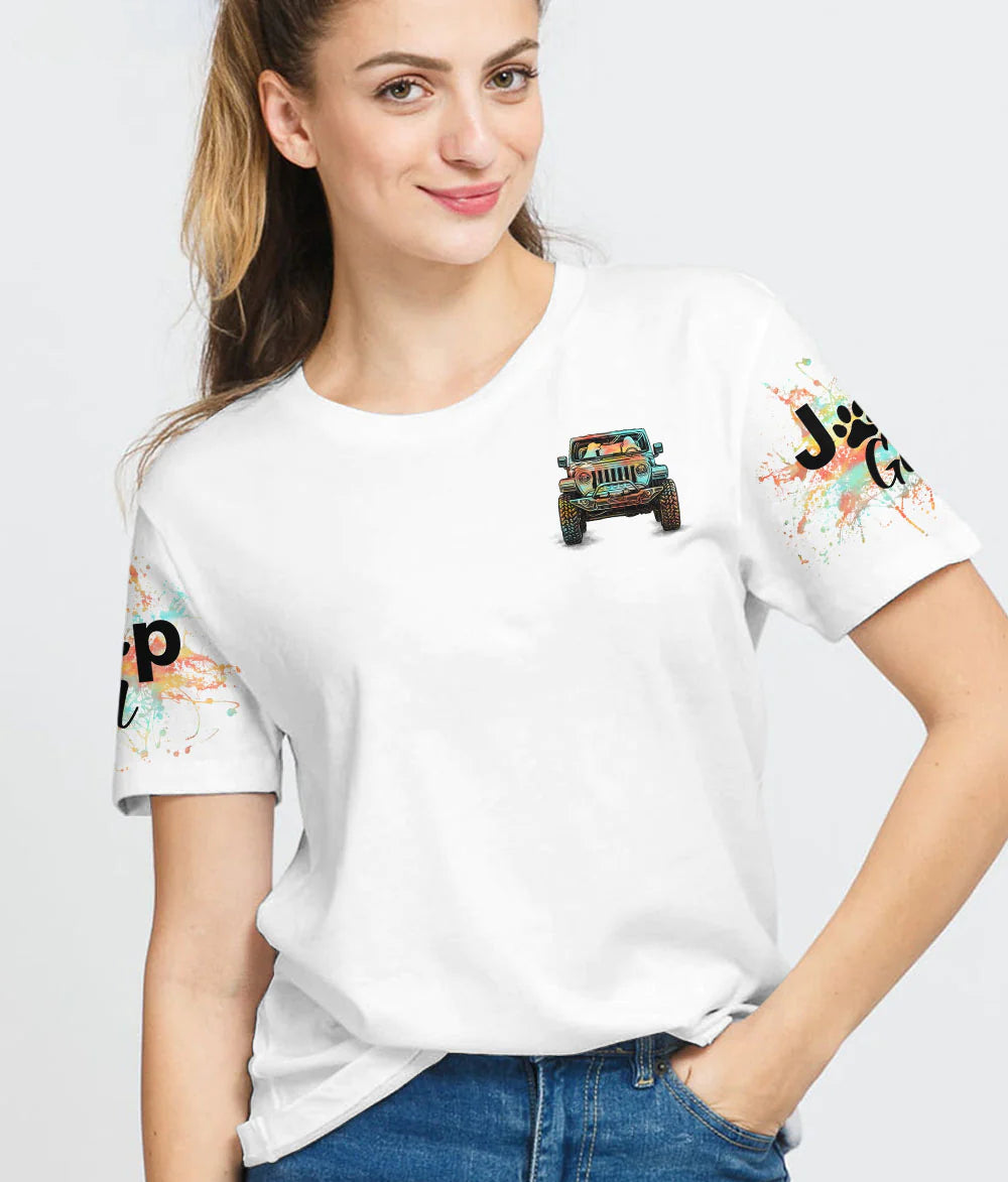 just-a-girl-who-loves-jeeps-and-dogs-circle-t-shirt