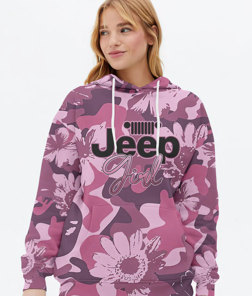 jeep-girl-pink-camo-flower-hoodie