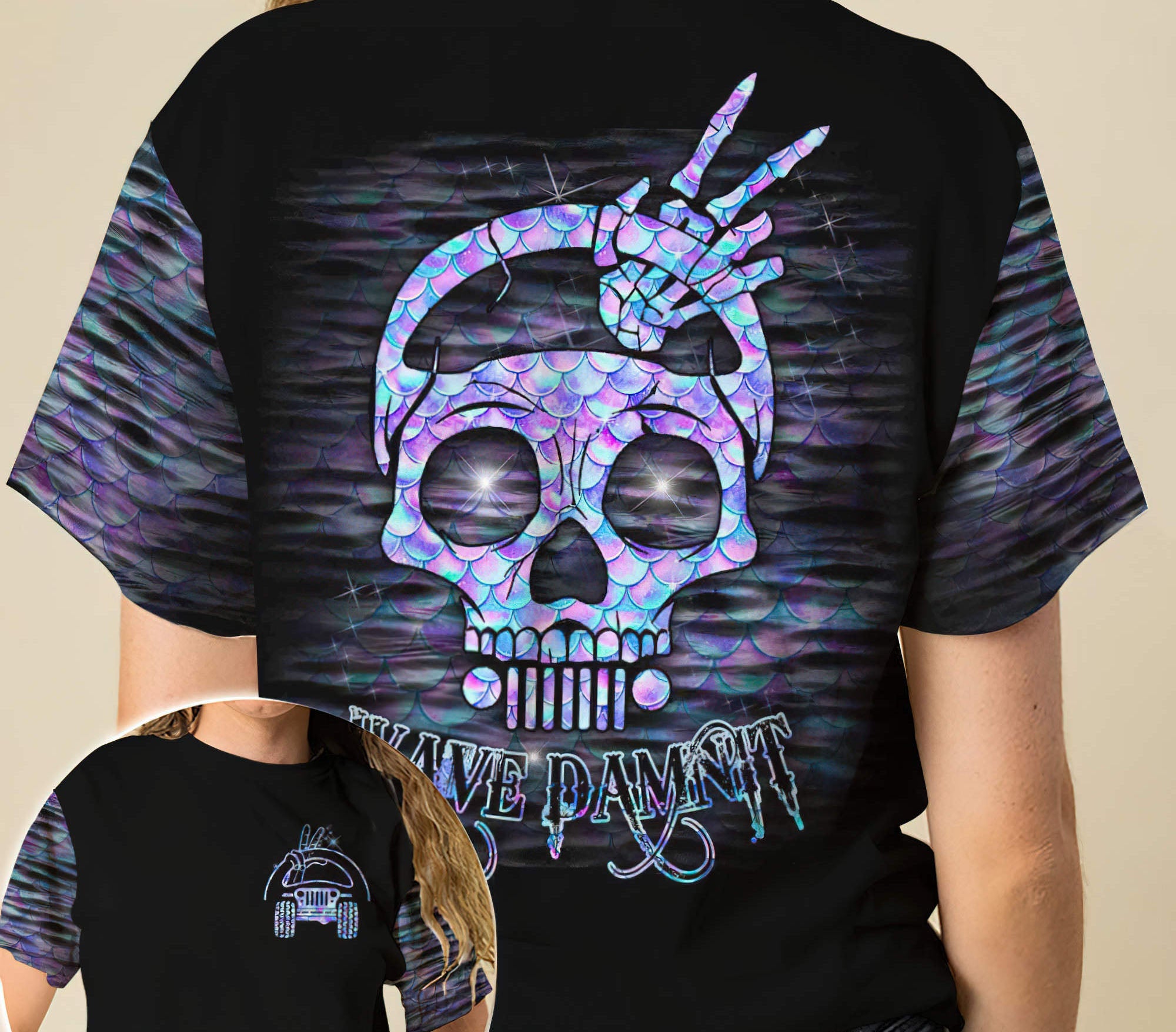 skull-jeep-wave-t-shirt