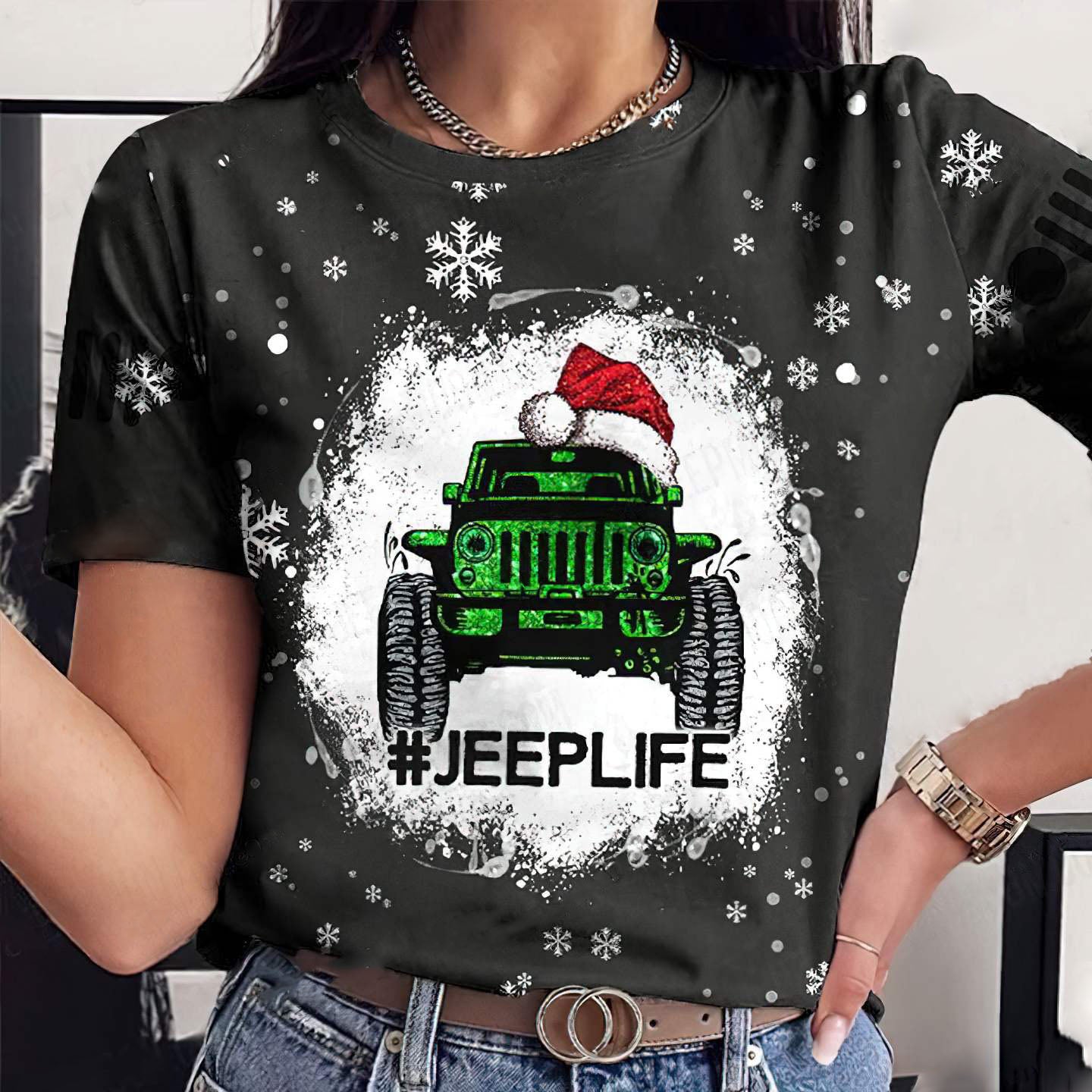 chris-life-jeep-christmas-t-shirt