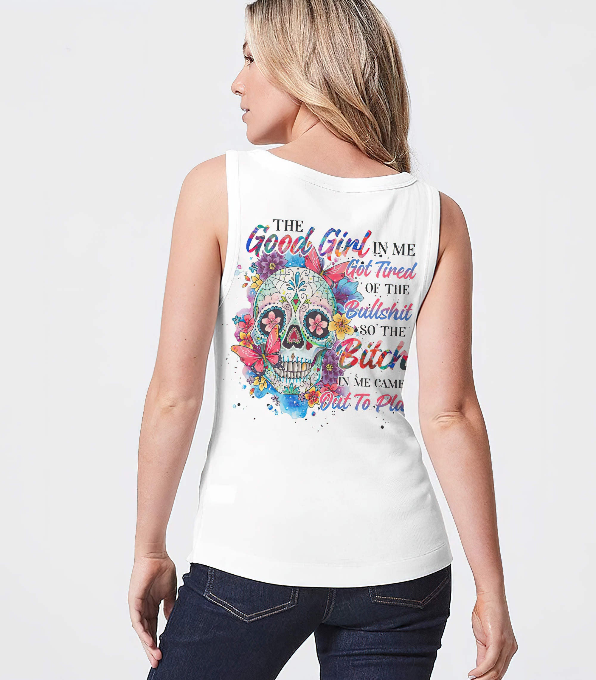 the-good-girl-in-me-flower-skull-all-over-print-tank-top