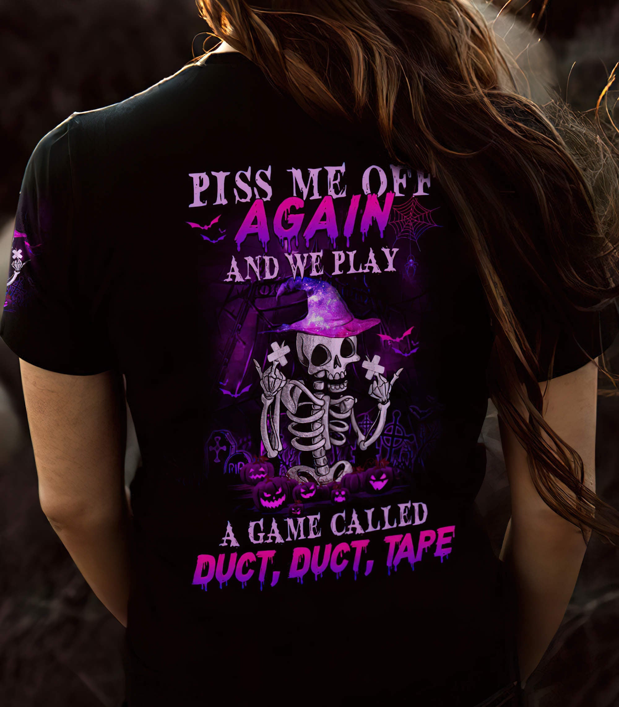 piss-me-off-again-halloween-skull-all-over-print-women-v-neck-t-shirt