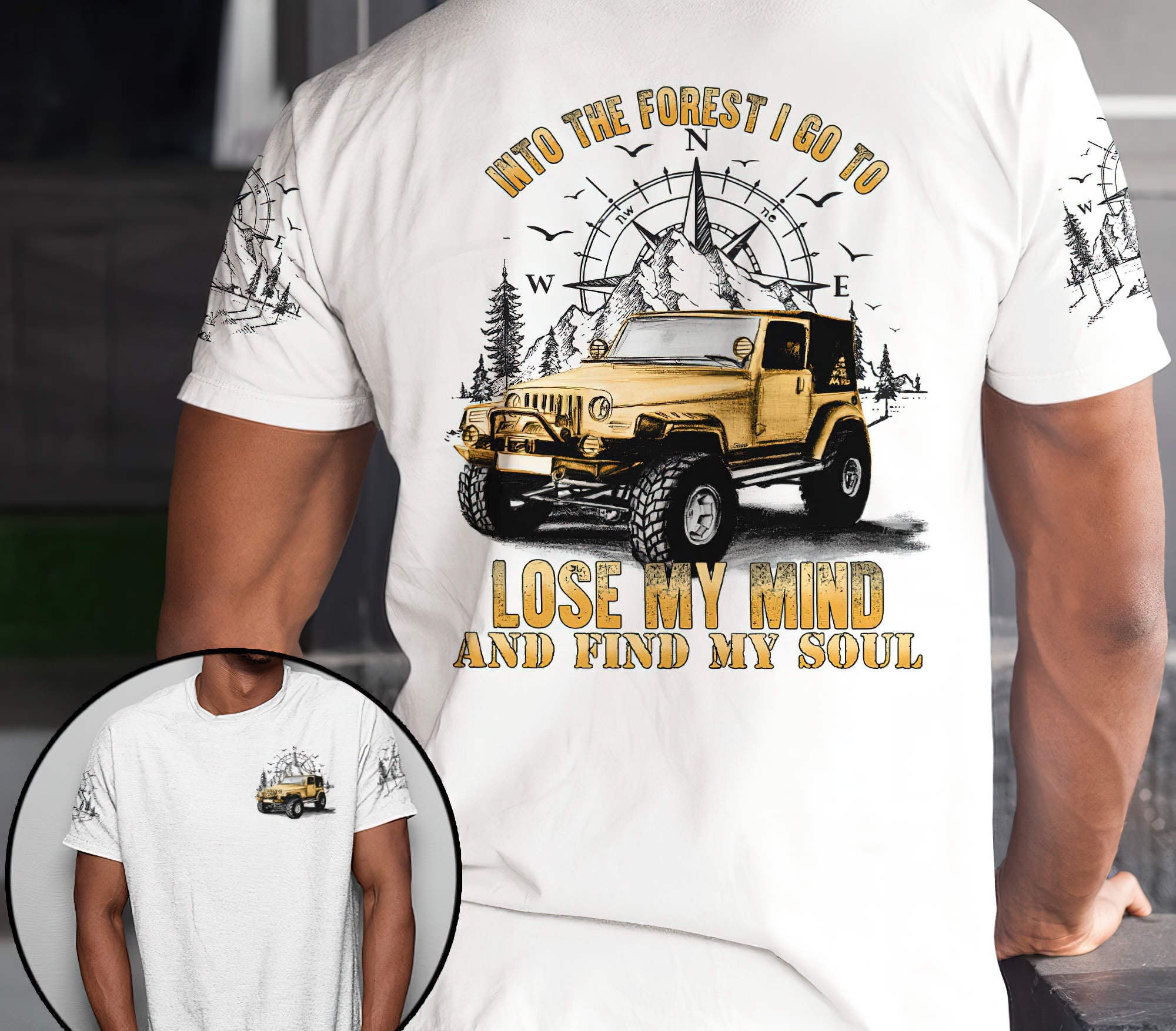 find-my-soul-jeep-t-shirt