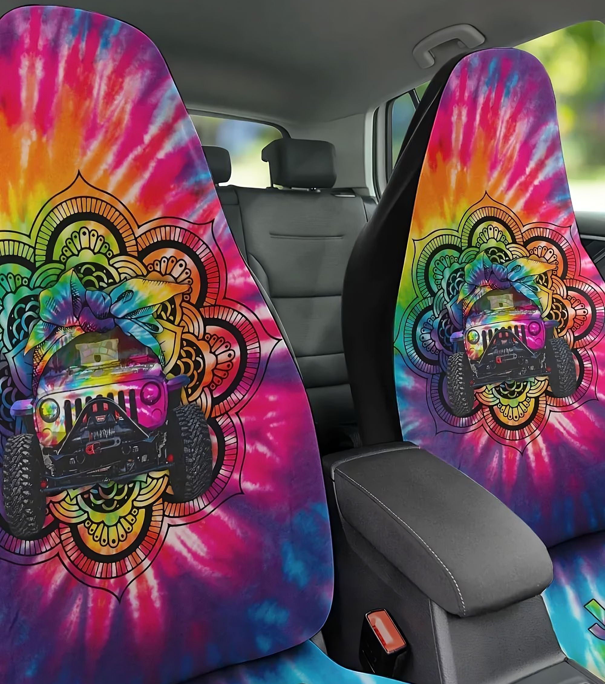 jeep-girl-tie-dye-mandala-automotive-car-seat-cover