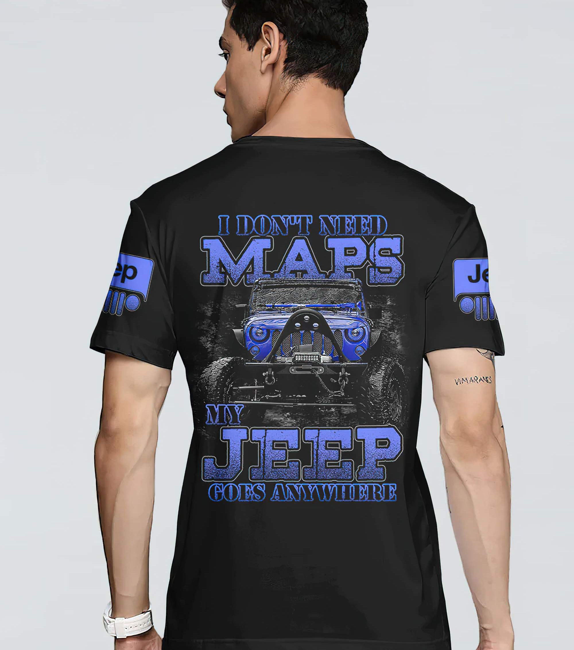 i-dont-need-maps-jeep-t-shirt