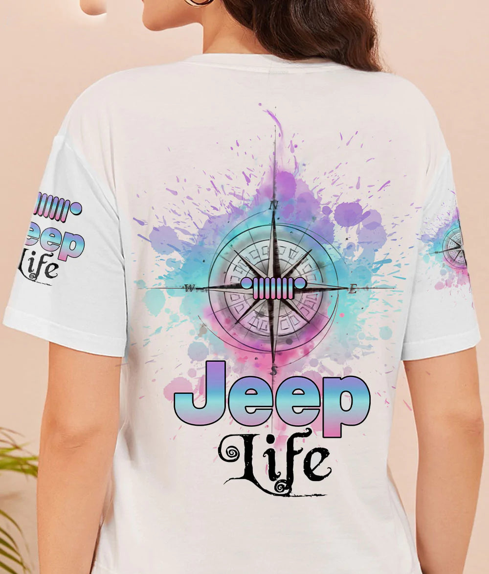 jeep-life-watercolor-t-shirt