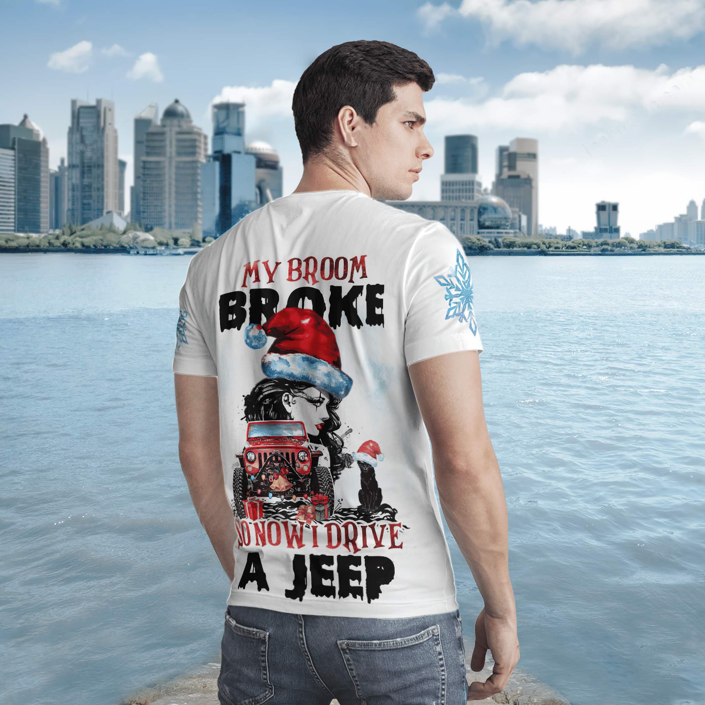 drive-a-jeep-christmas-t-shirt