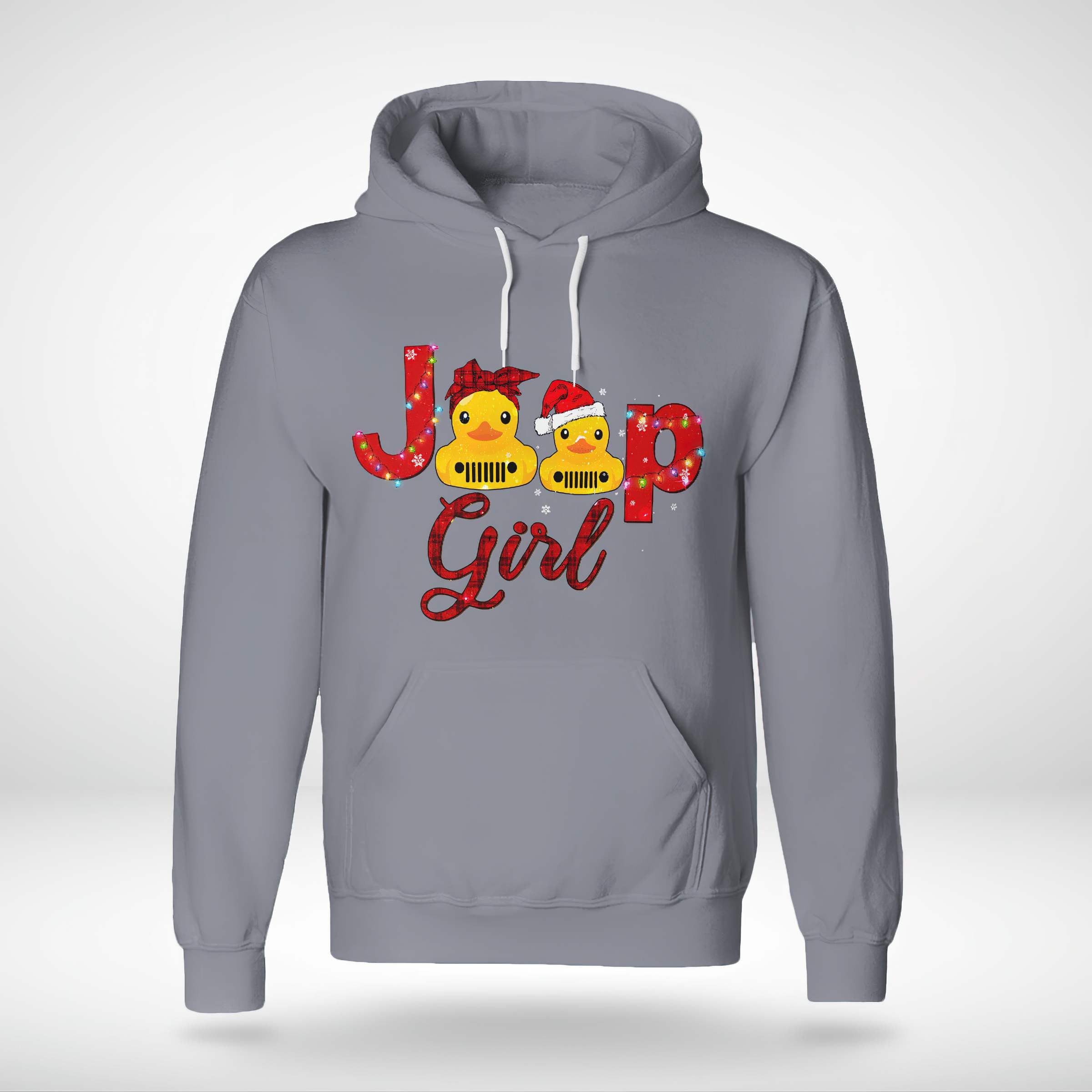 red-girl-jeep-christmas-hoodie