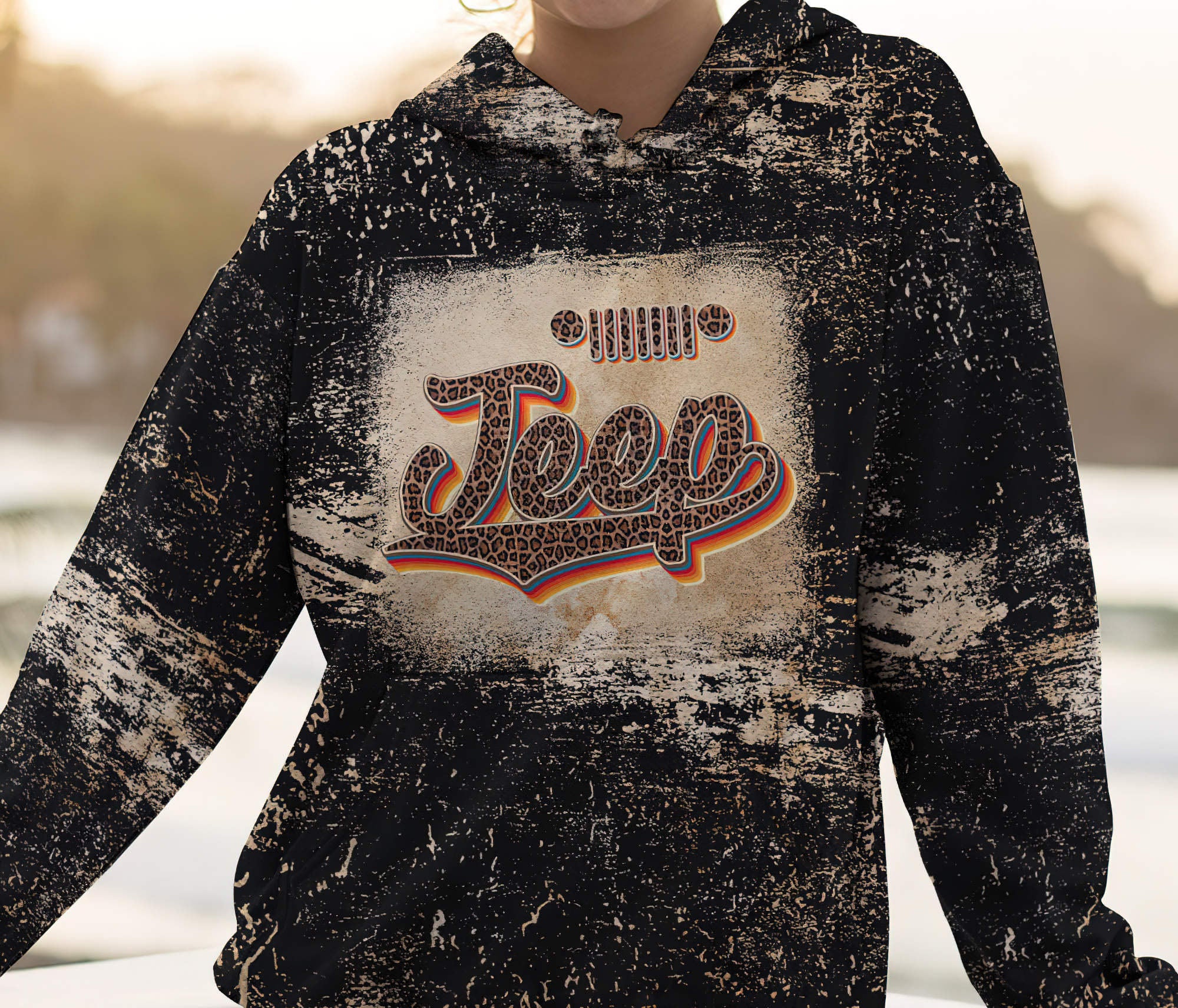 jeep-retro-leopard-hoodie