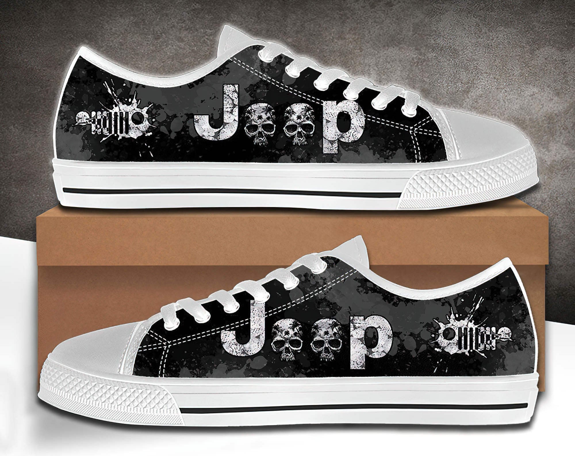 jeep-skull-low-top-shoes