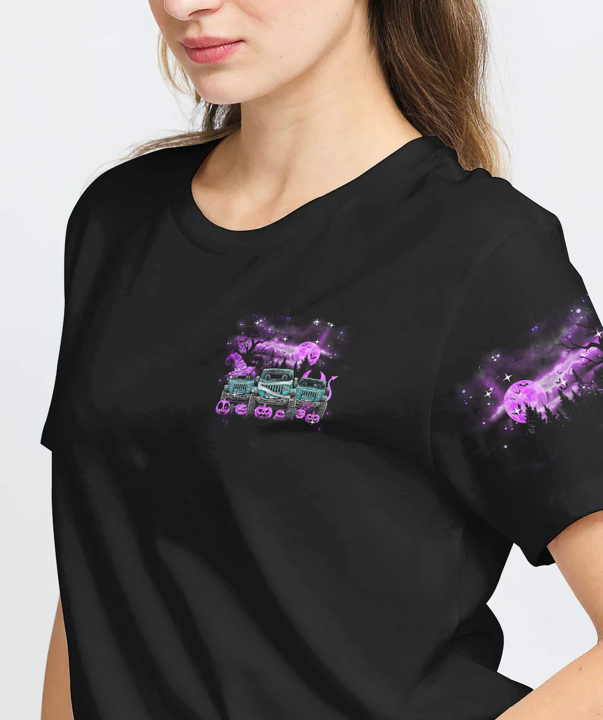 on-a-dark-desert-highway-3-jeeps-t-shirt