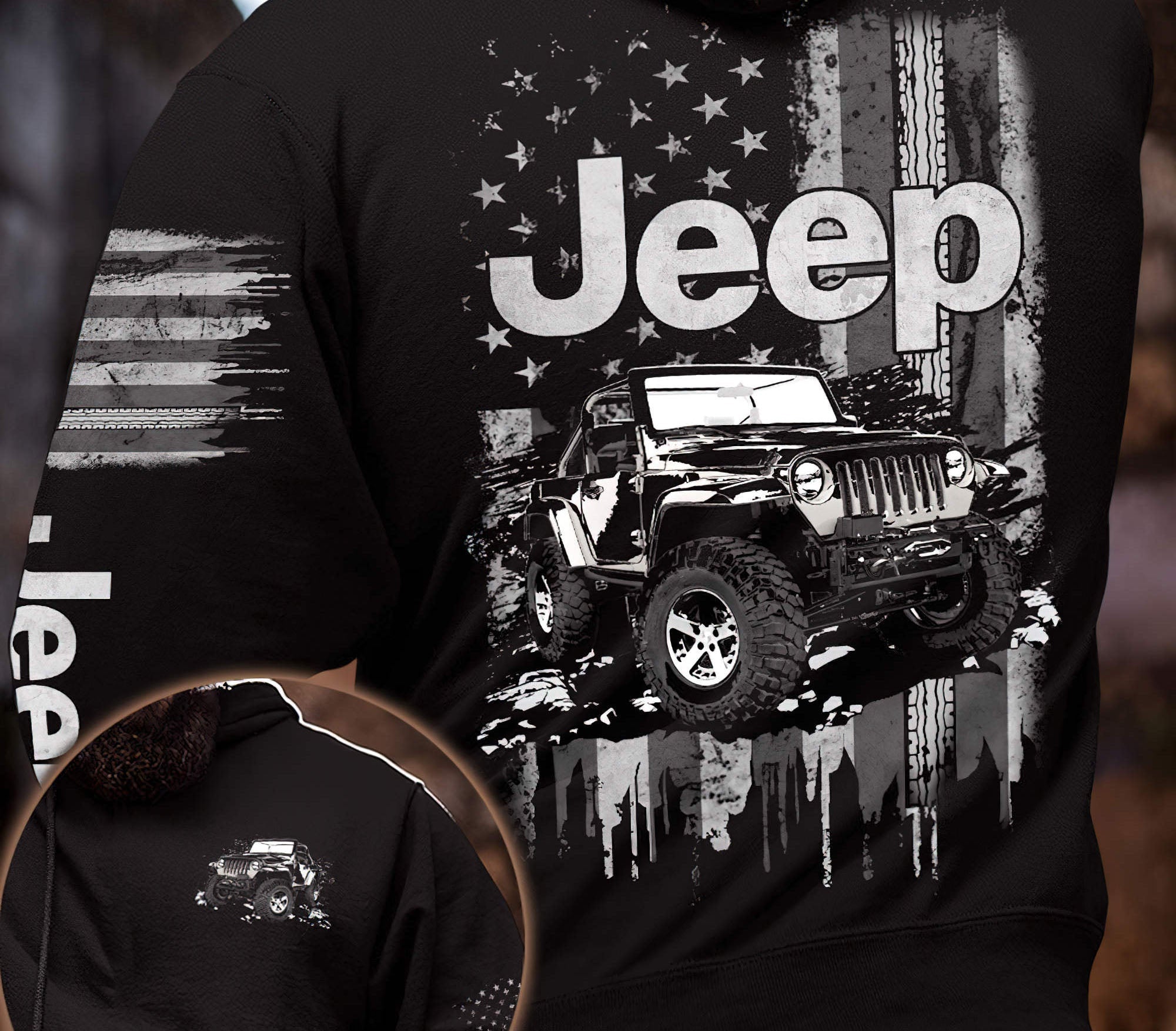 jeep-grunge-bw-hoodie