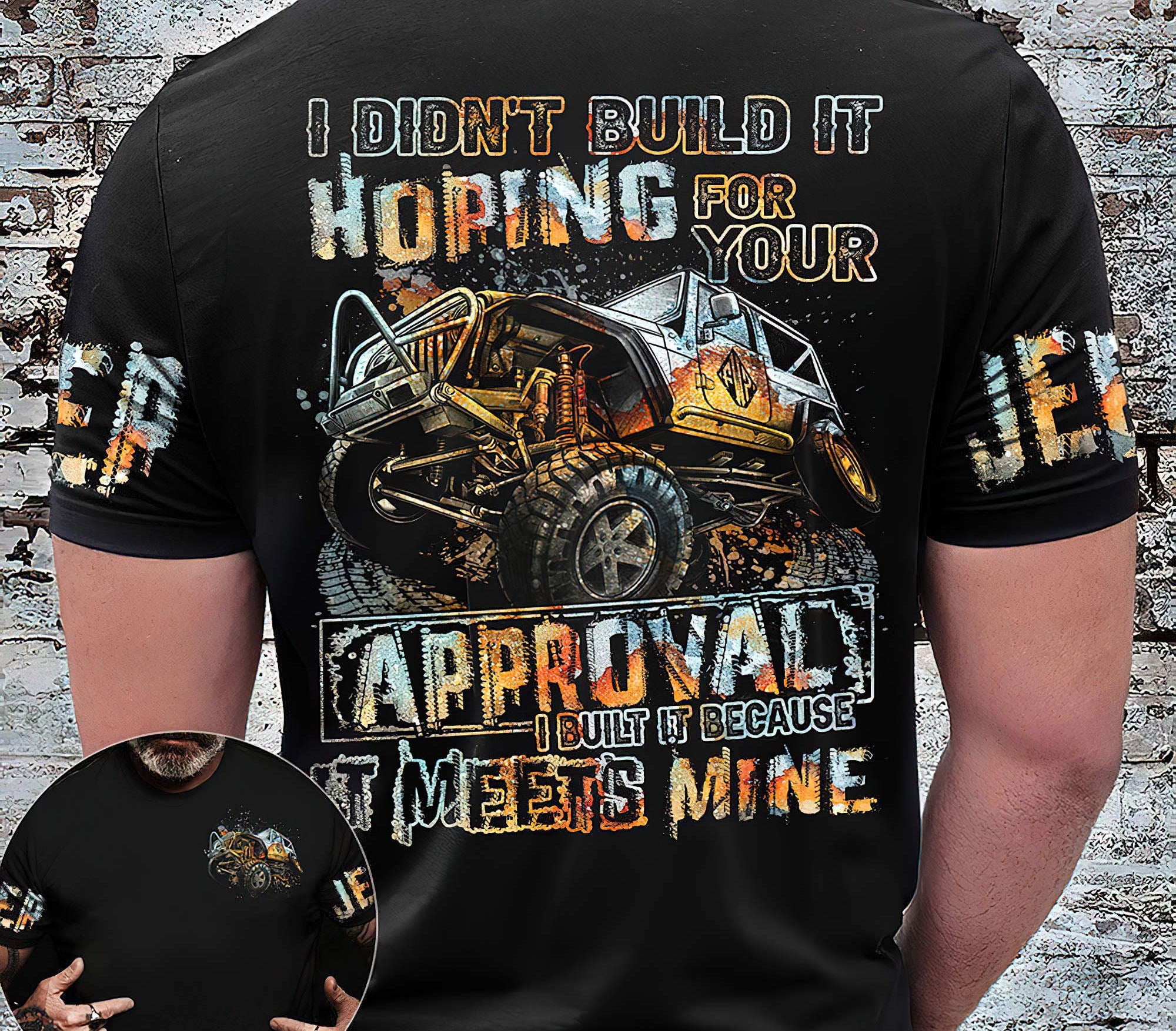 i-built-it-jeep-vintage-t-shirt