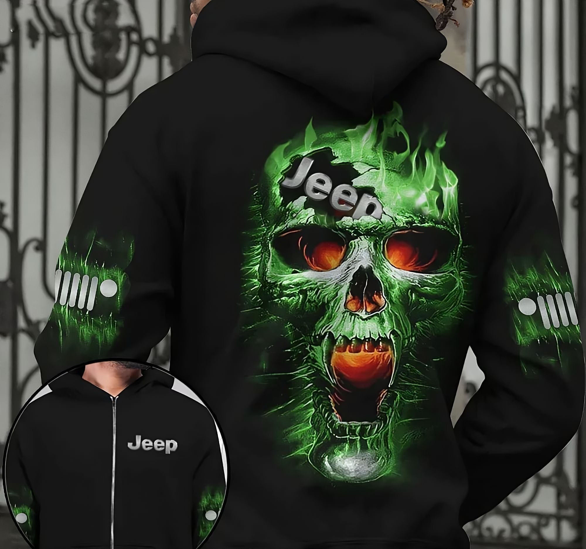 jeep-fire-broken-skull-green-all-over-print-hoodie