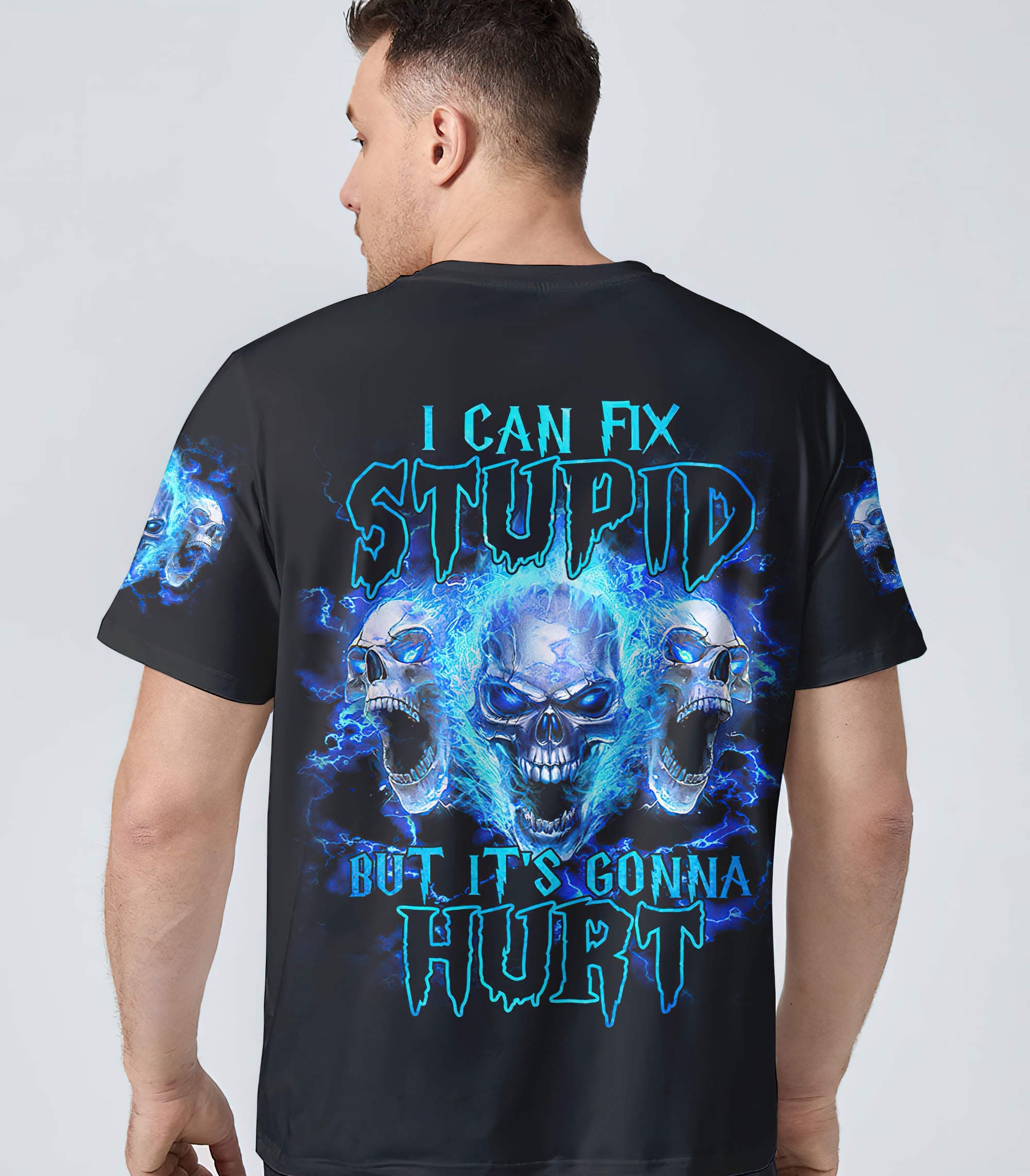 i-can-fix-stupid-3-fire-skull-all-over-print-t-shirt