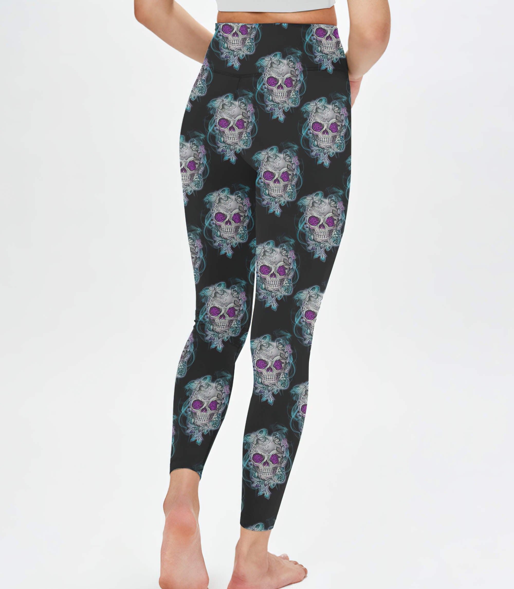 if-i-was-really-a-b-skull-rose-all-over-print-leggings