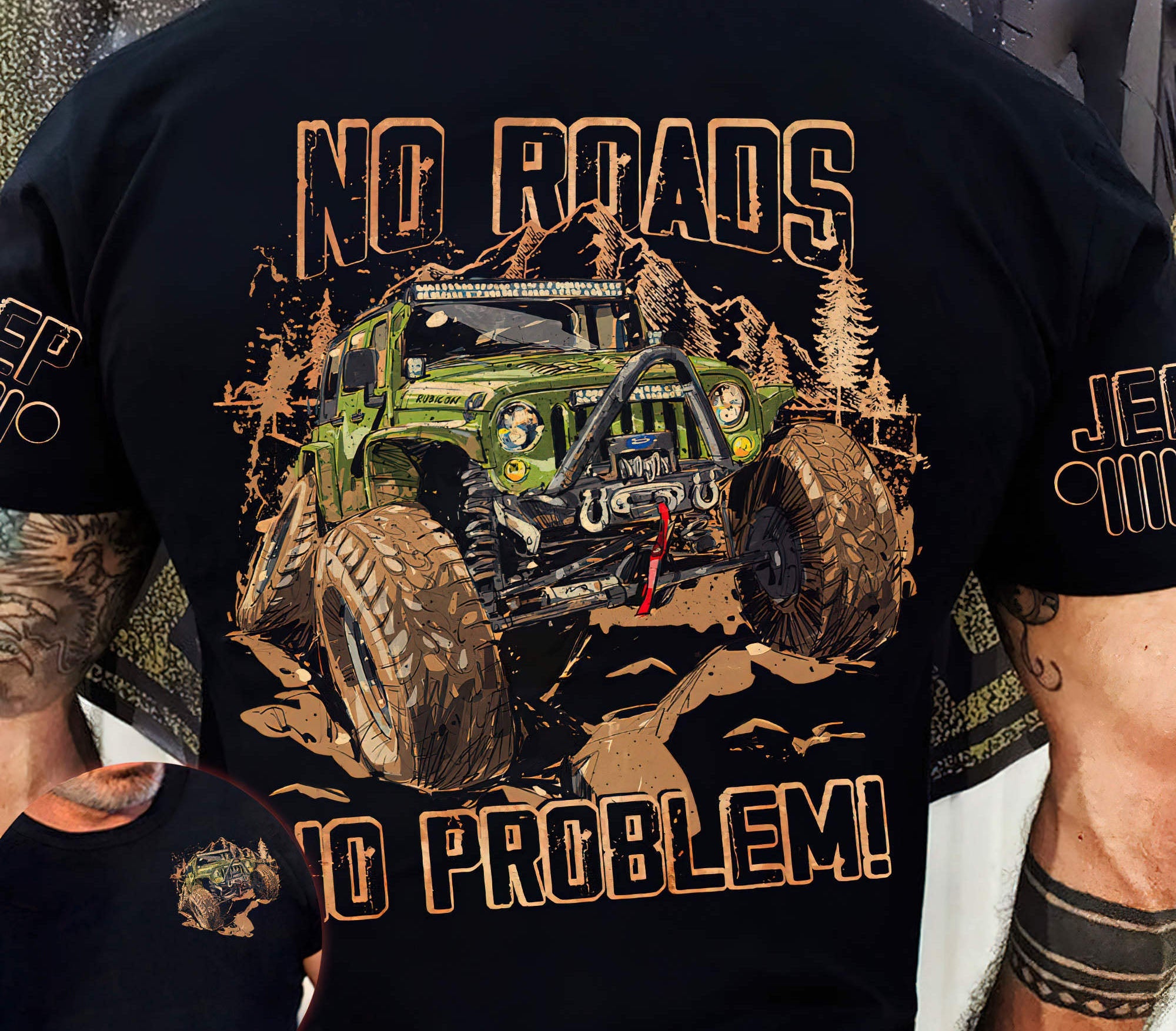 no-roads-no-problem-jeep-t-shirt