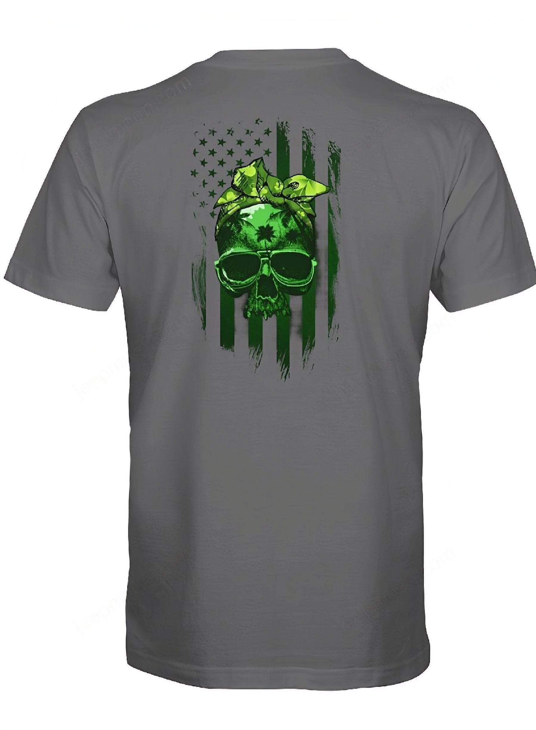 patricks-day-skull-t-shirt