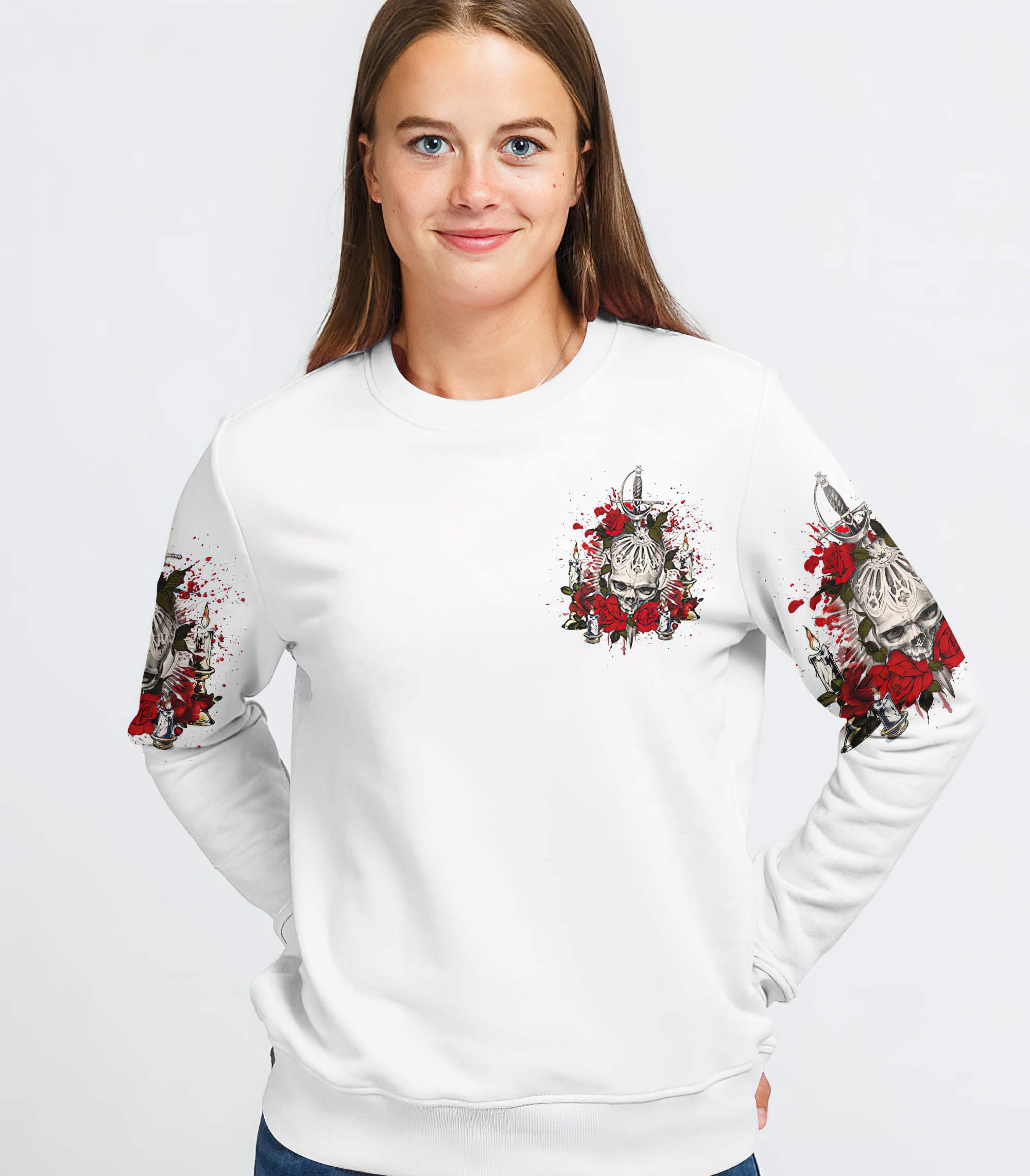 roses-are-red-candles-are-lit-skull-all-over-print-sweatshirt