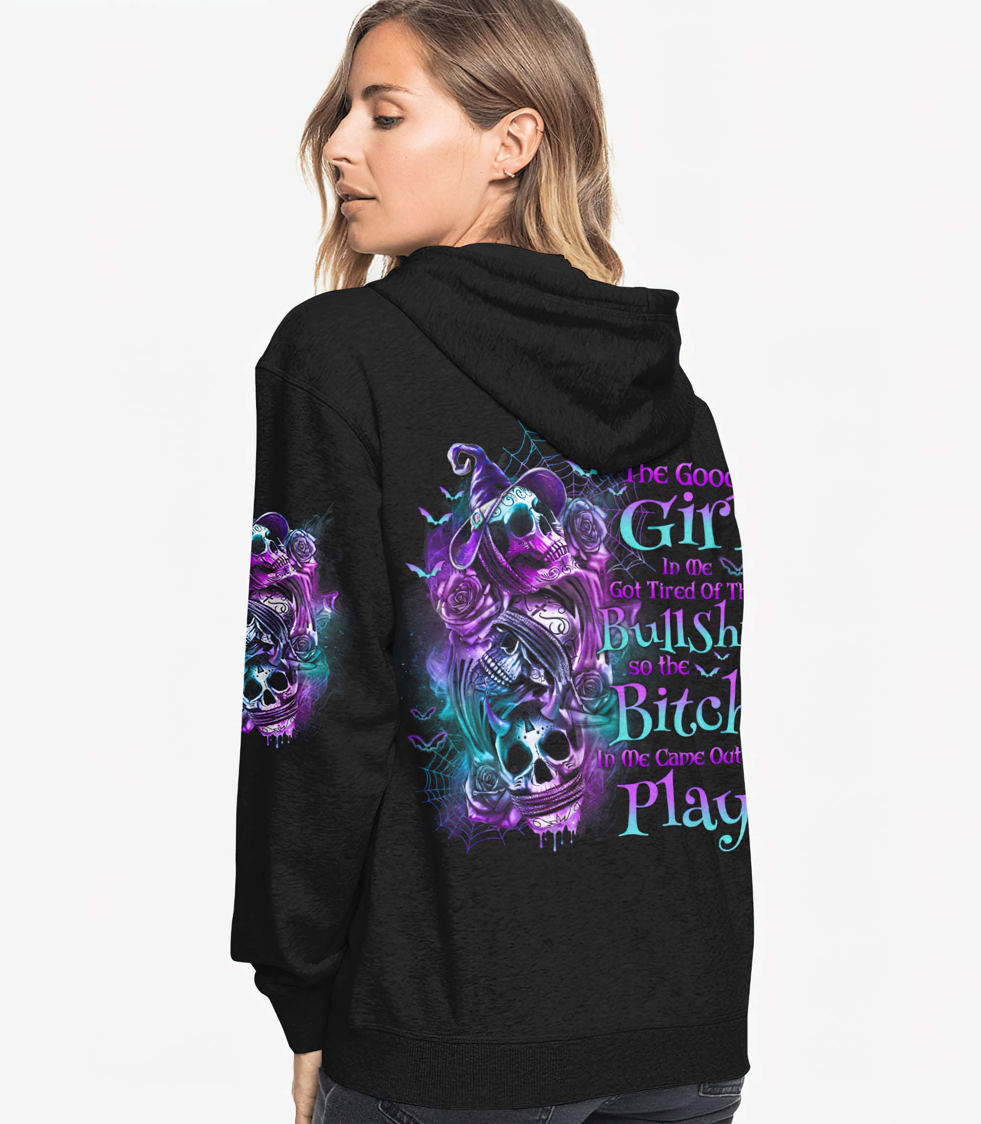 the-good-girl-in-me-3-skulls-rose-halloween-all-over-print-hoodie