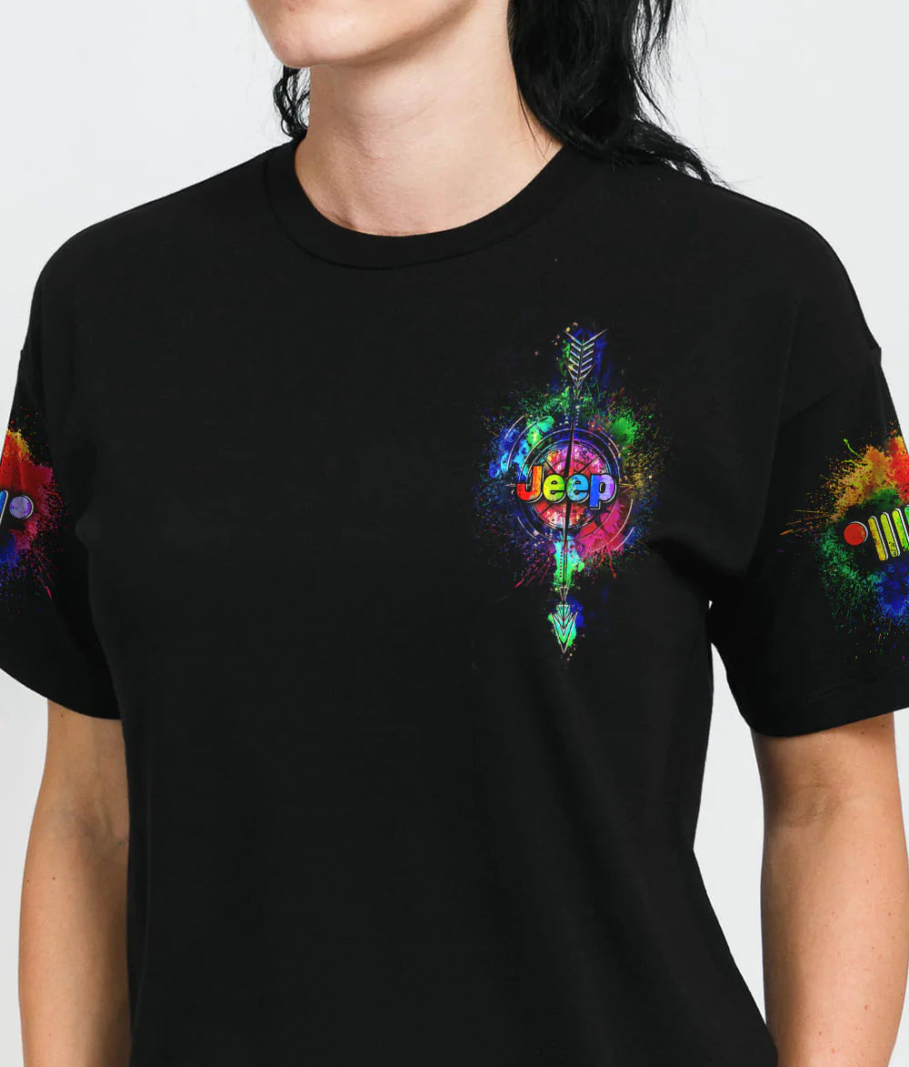 watercolor-jeep-compass-t-shirt