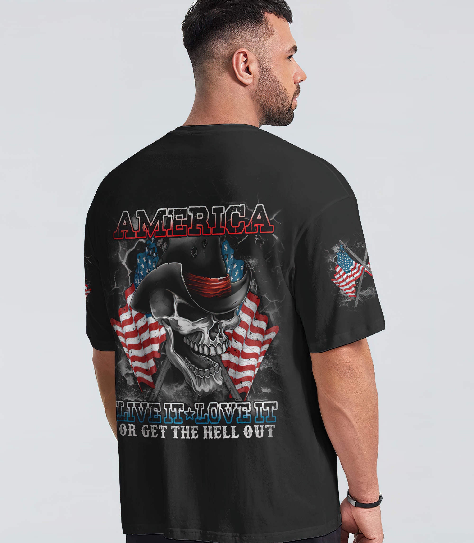 america-live-it-love-it-skull-with-flag-all-over-print-t-shirt