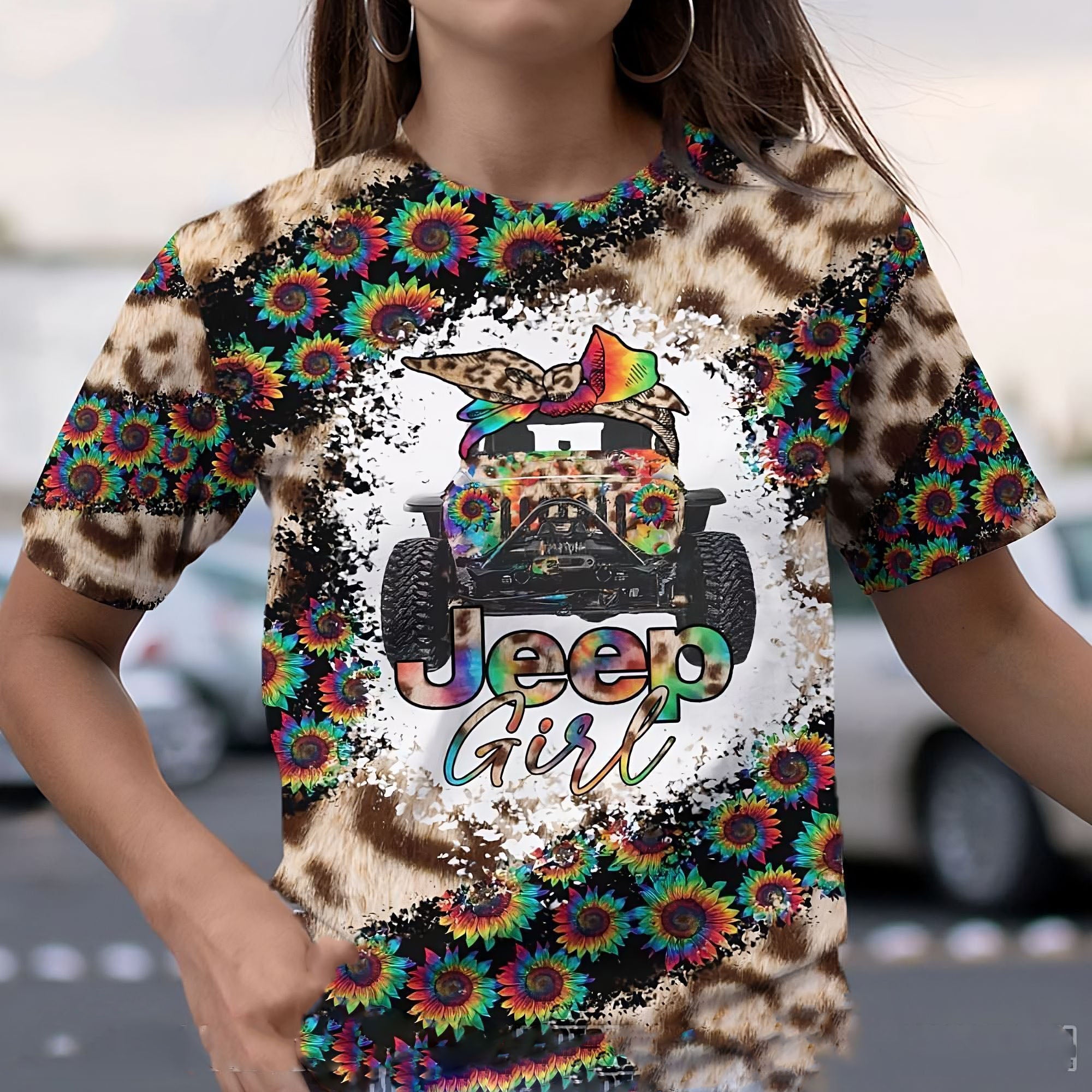 jeep-girl-sunflower-leopard-all-over-print-t-shirt