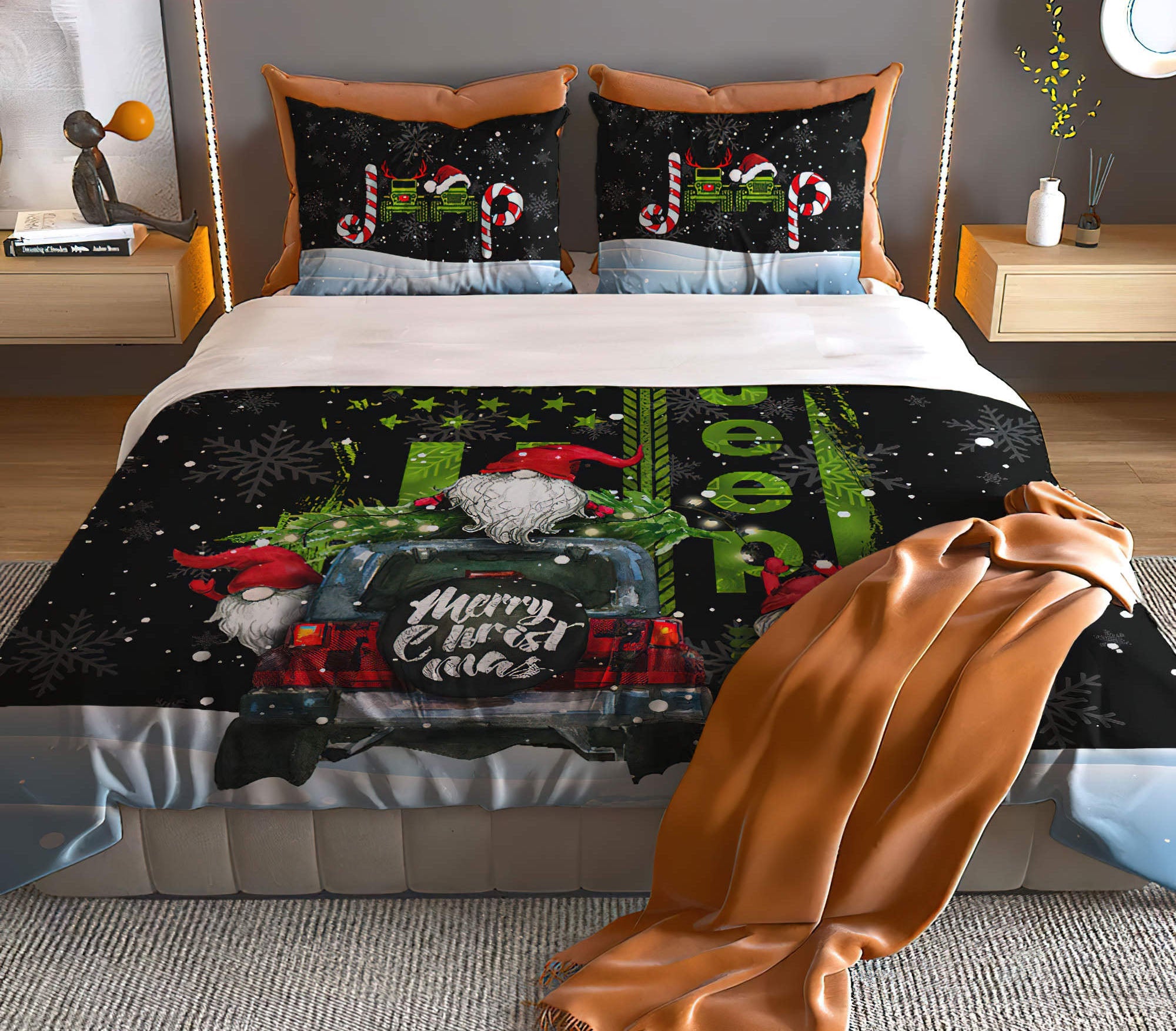 jeep-gn-xmas-flag-bedding-set