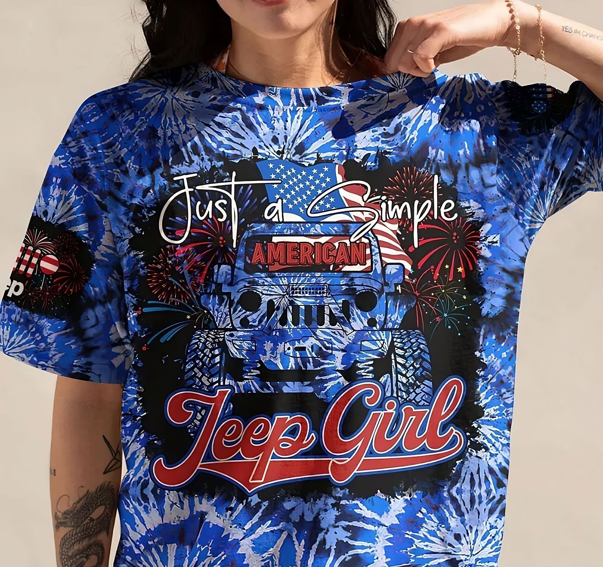 simple-american-jeep-girl-bleached-tie-dye-all-over-print-t-shirt