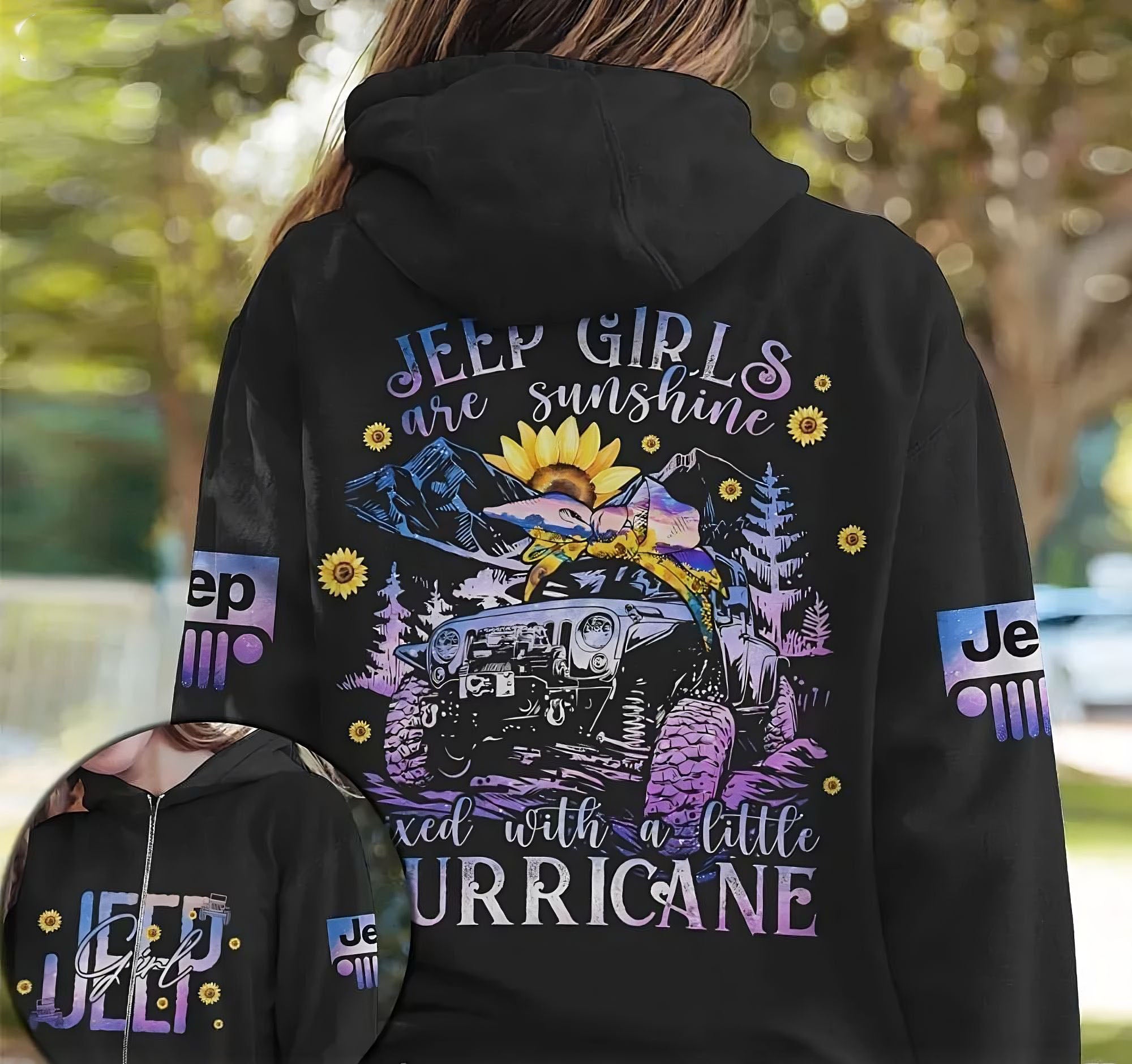 jeep-girls-are-sunshine-sunflower-purple-all-over-print-hoodie